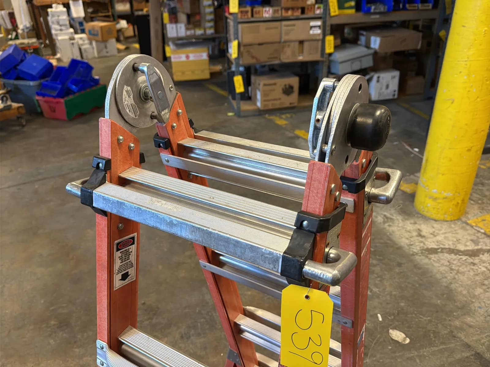 Werner 17’ Folding Ladder, photo 2 of 9