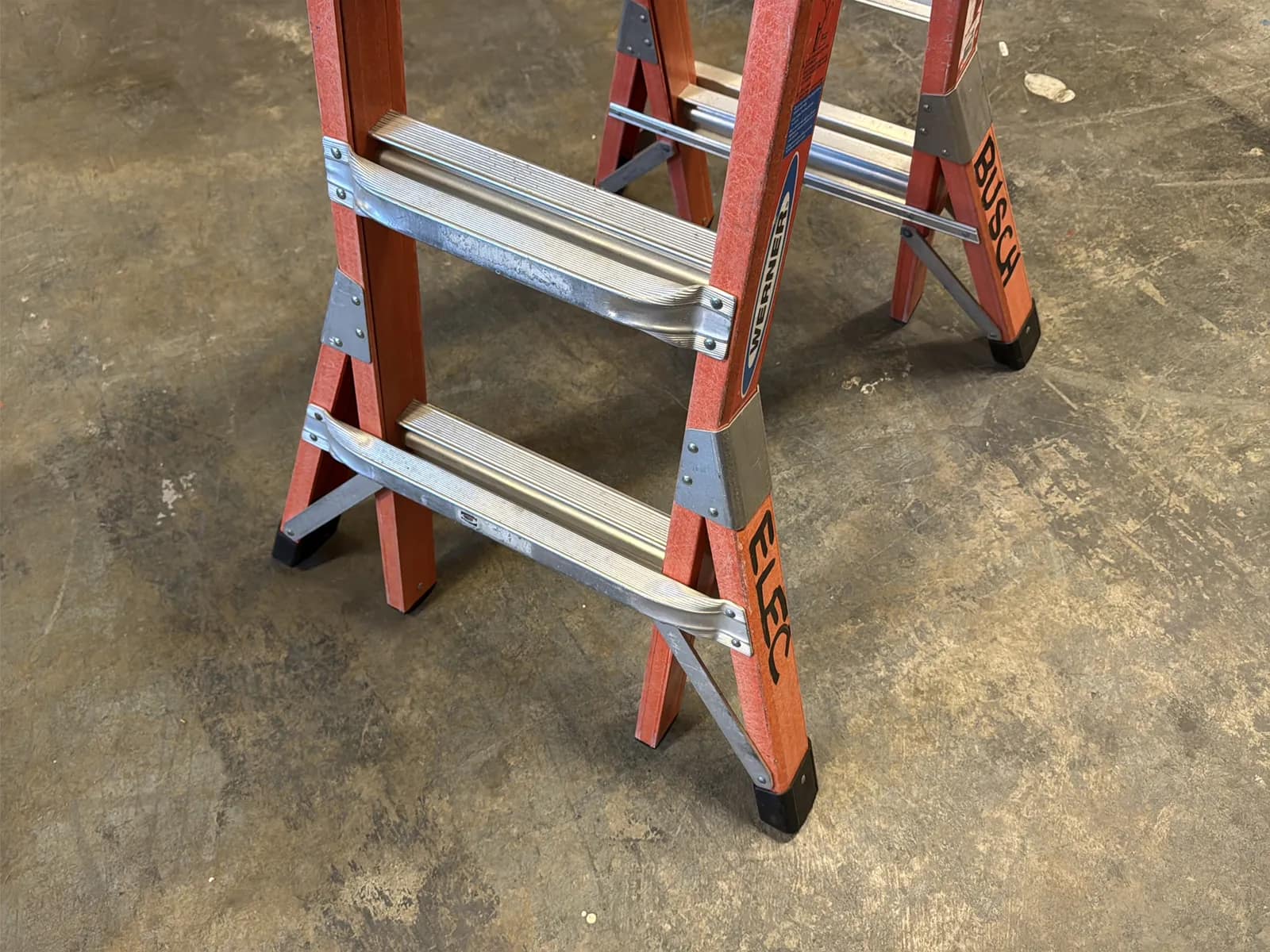 Werner 17’ Folding Ladder, photo 4 of 9