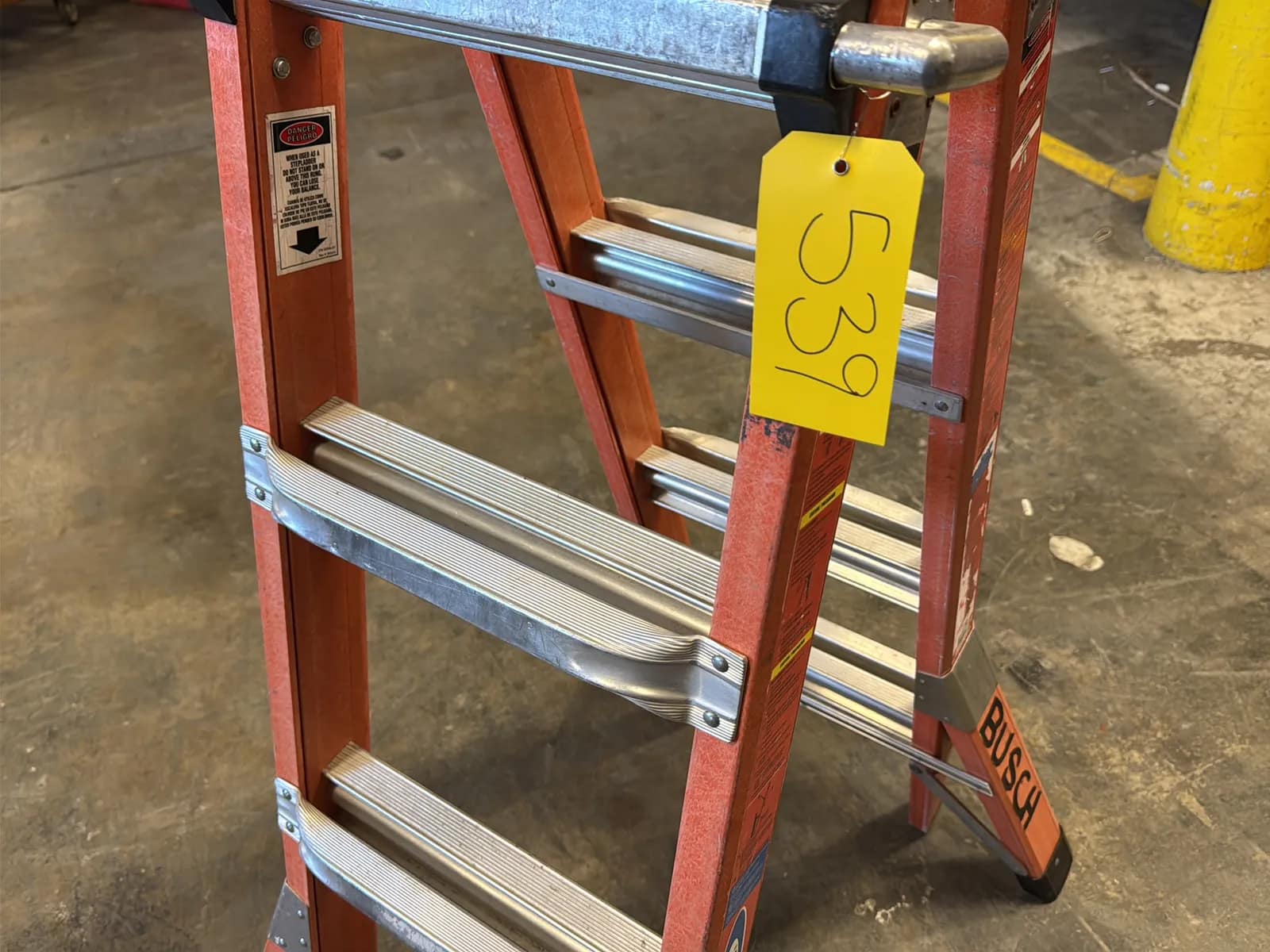 Werner 17’ Folding Ladder, photo 3 of 9
