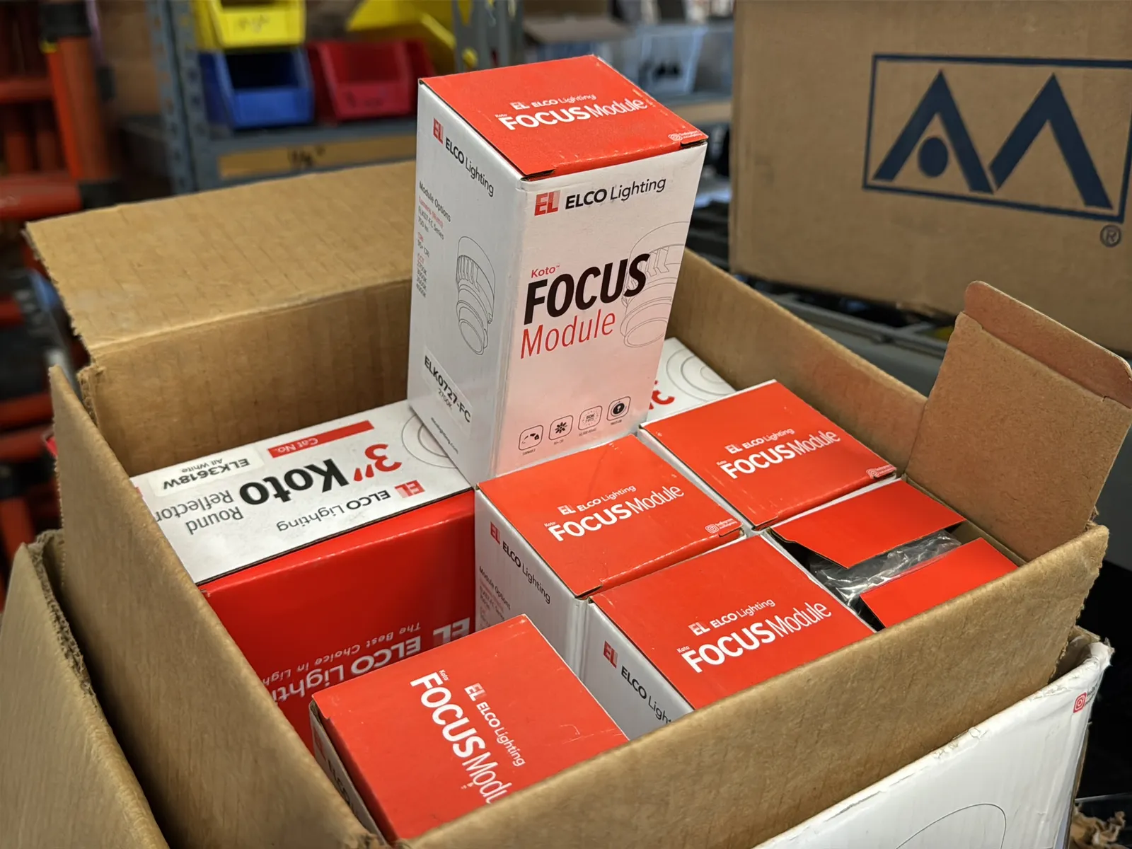Rack And Contents: Koto 2”-3” LEDs, Koto Focus Modules, And 4” LEDs, photo 6 of 11