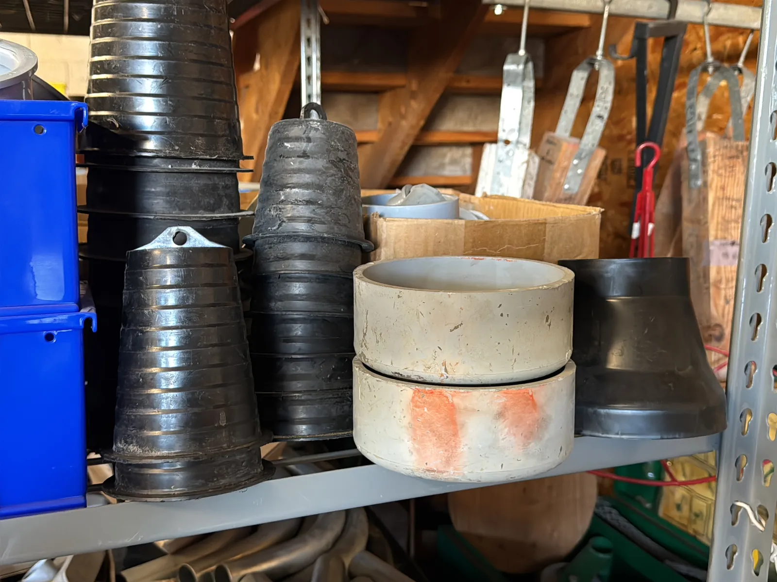 Contents Of (1) Rack: Assorted PVC Conduit (Rack NOT Included), photo 15 of 16