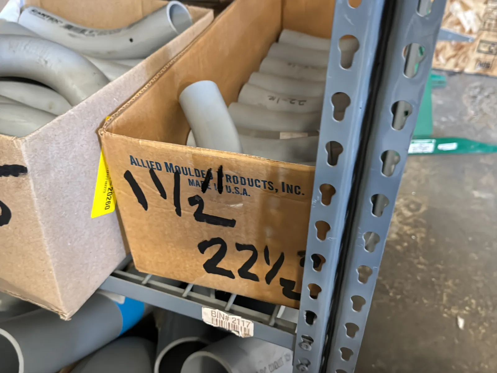 Contents Of (1) Rack: Assorted PVC Conduit (Rack NOT Included), photo 10 of 16