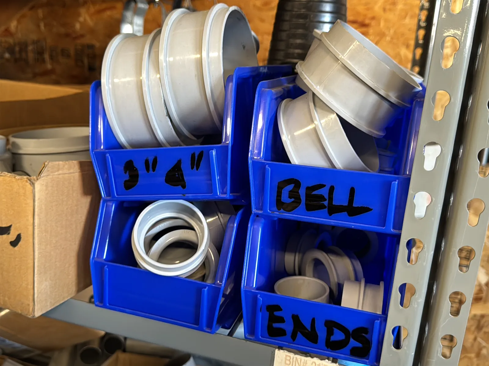 Contents Of (1) Rack: Assorted PVC Conduit (Rack NOT Included), photo 14 of 16