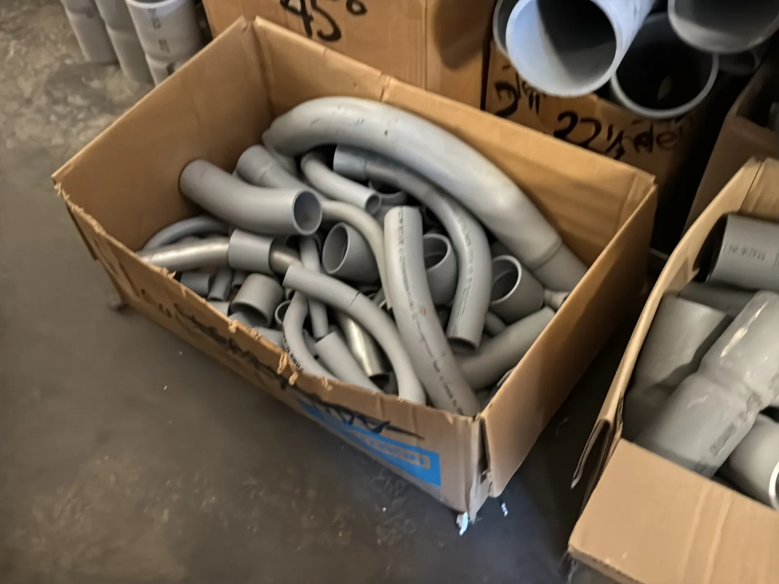 Contents Of (1) Rack: Assorted PVC Conduit (Rack NOT Included), photo 8 of 16