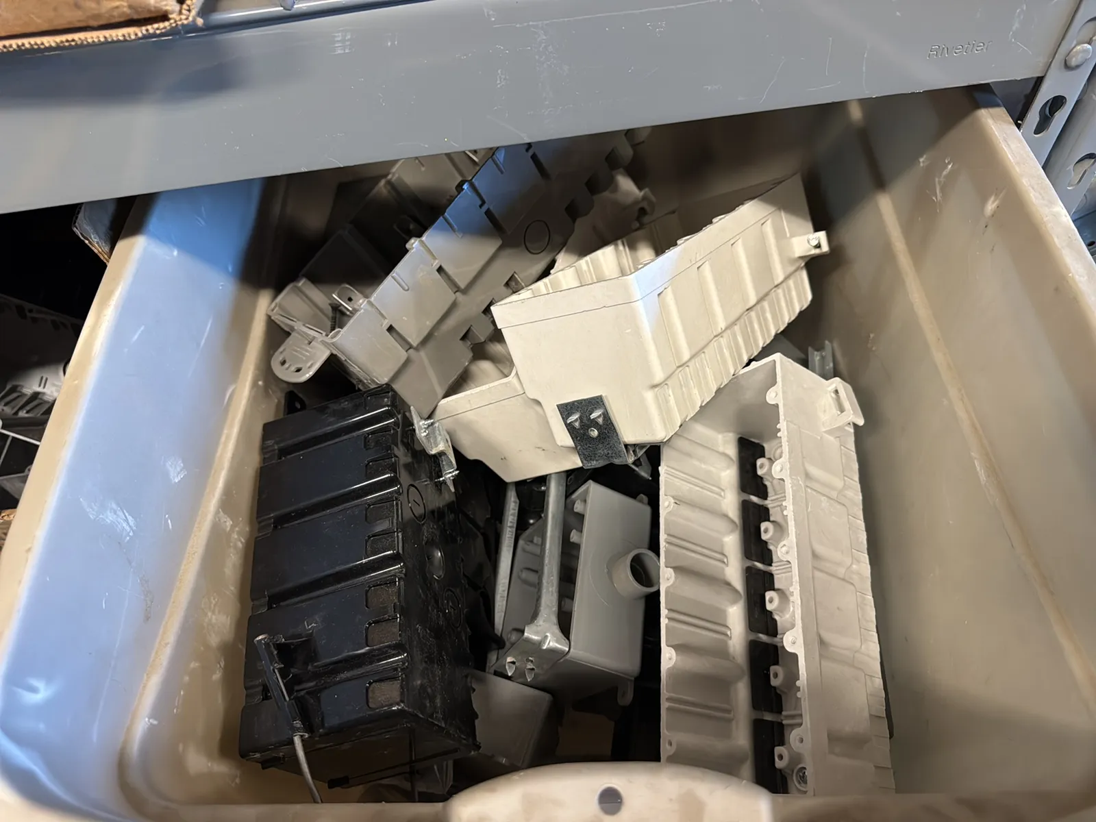 Contents Of Rack: Assorted Gang Boxes (Rack NOT Included), photo 9 of 28