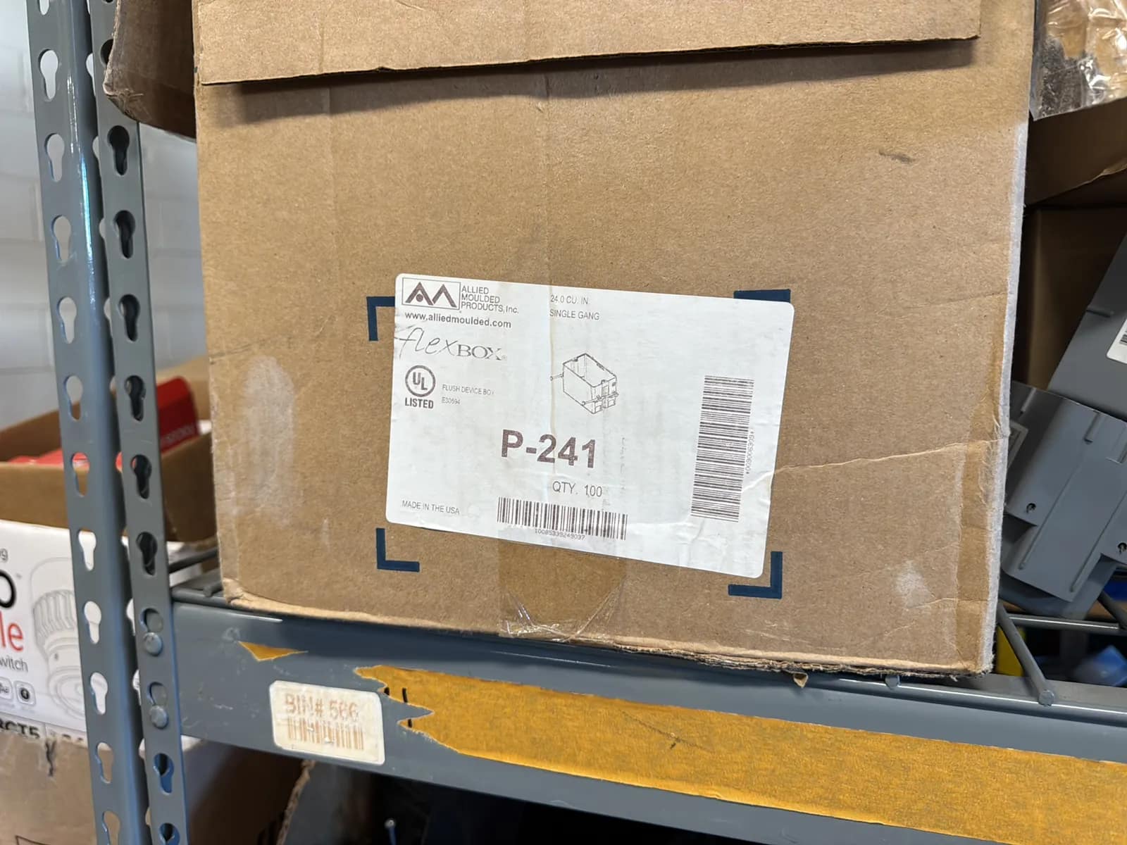 Contents Of Rack: Assorted Gang Boxes (Rack NOT Included), photo 25 of 28
