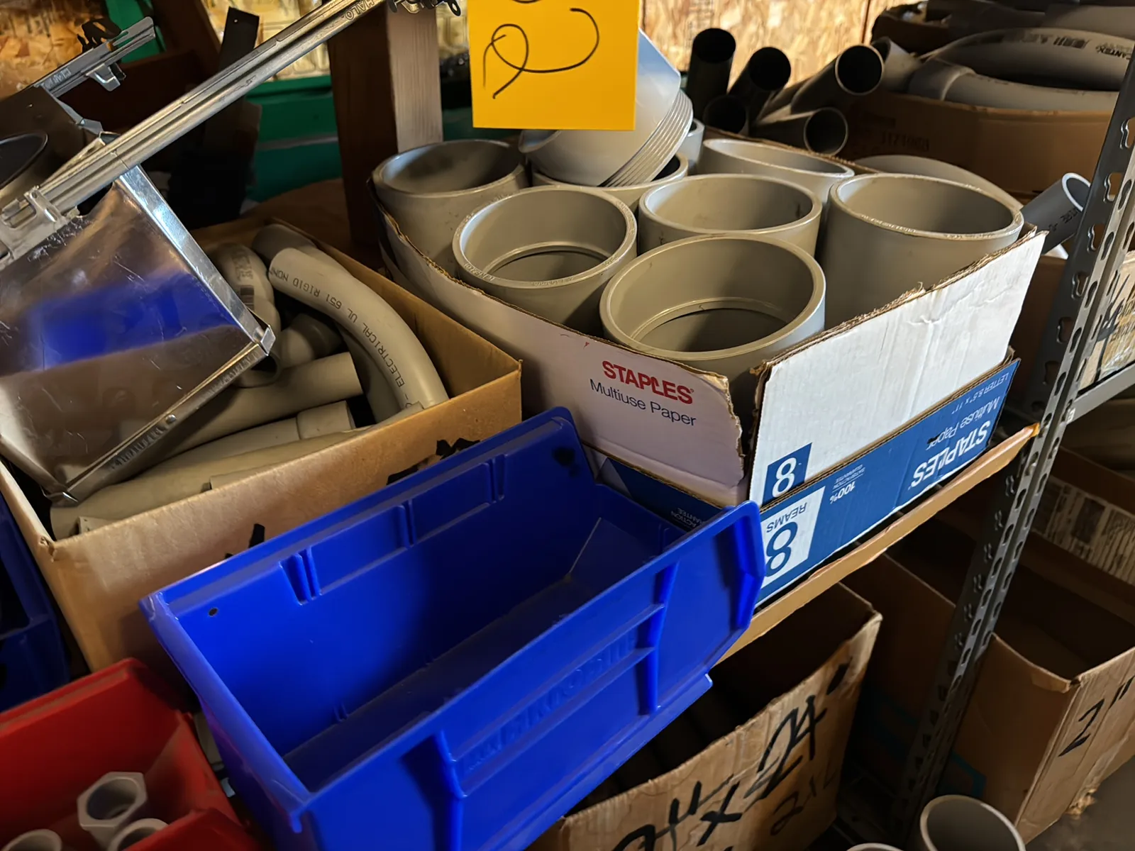 Contents Of (1) Rack: Assorted PVC Conduit (Rack NOT Included), photo 7 of 18