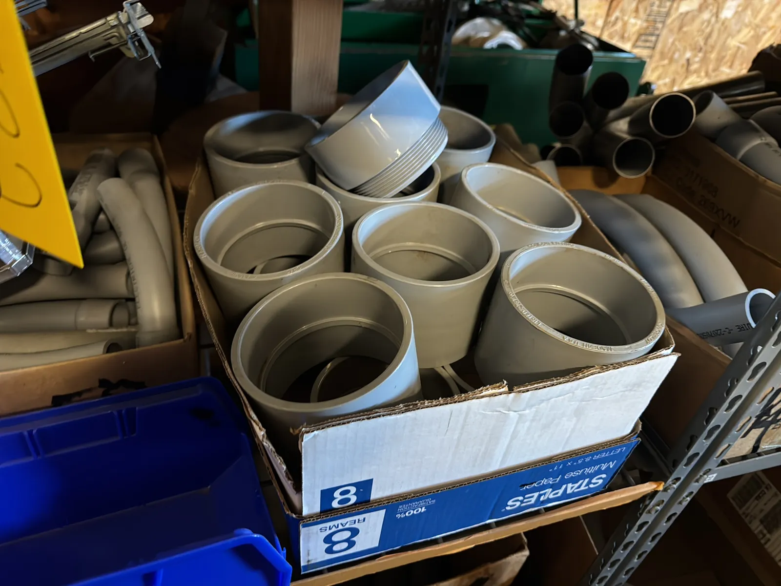 Contents Of (1) Rack: Assorted PVC Conduit (Rack NOT Included), photo 17 of 18