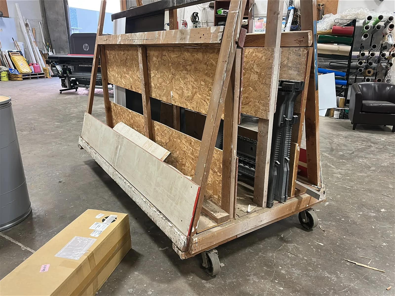 Rolling A-Frame Cart With Contents Included, photo 5 of 6