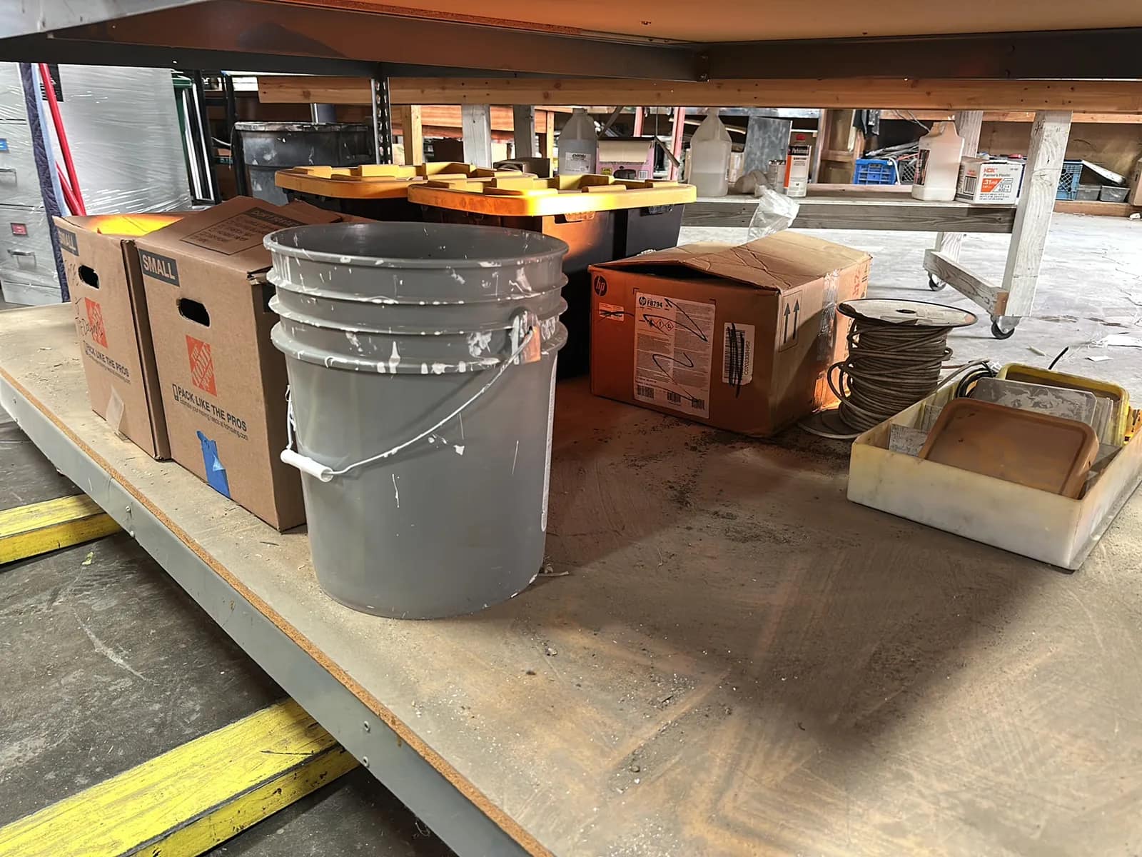 Work Table With Contents Underneath Included, photo 4 of 8