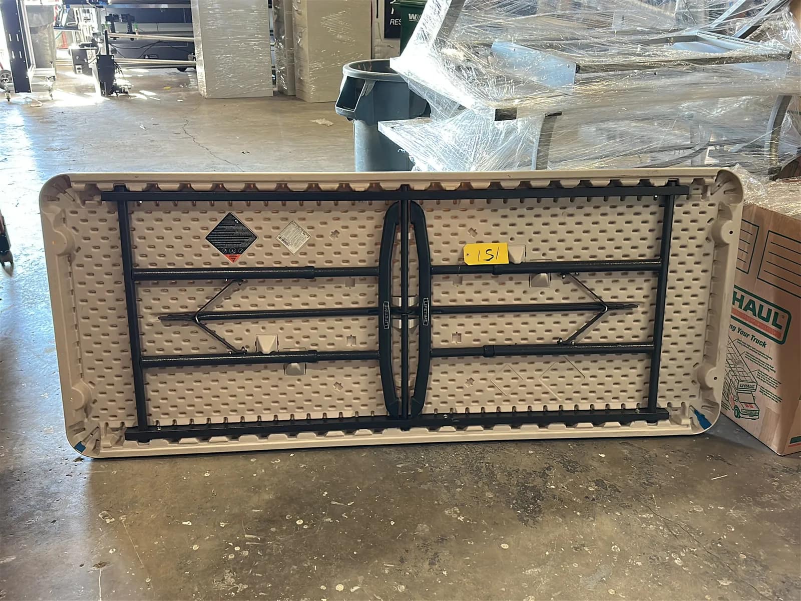 LifeTime 6’ Folding Table, photo 2 of 2