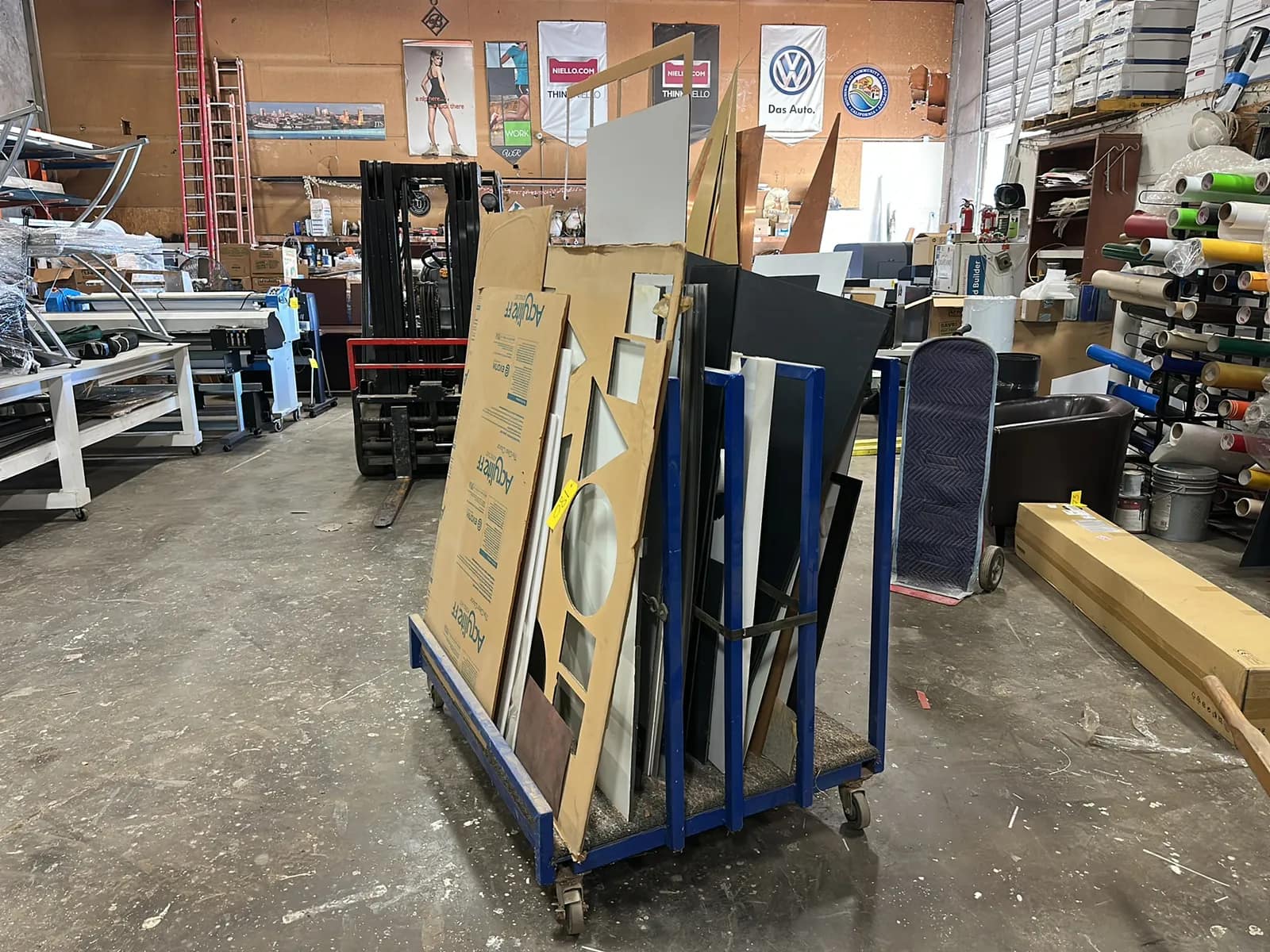 Material Cart With Assorted Cardboard Material Included, photo 3 of 5