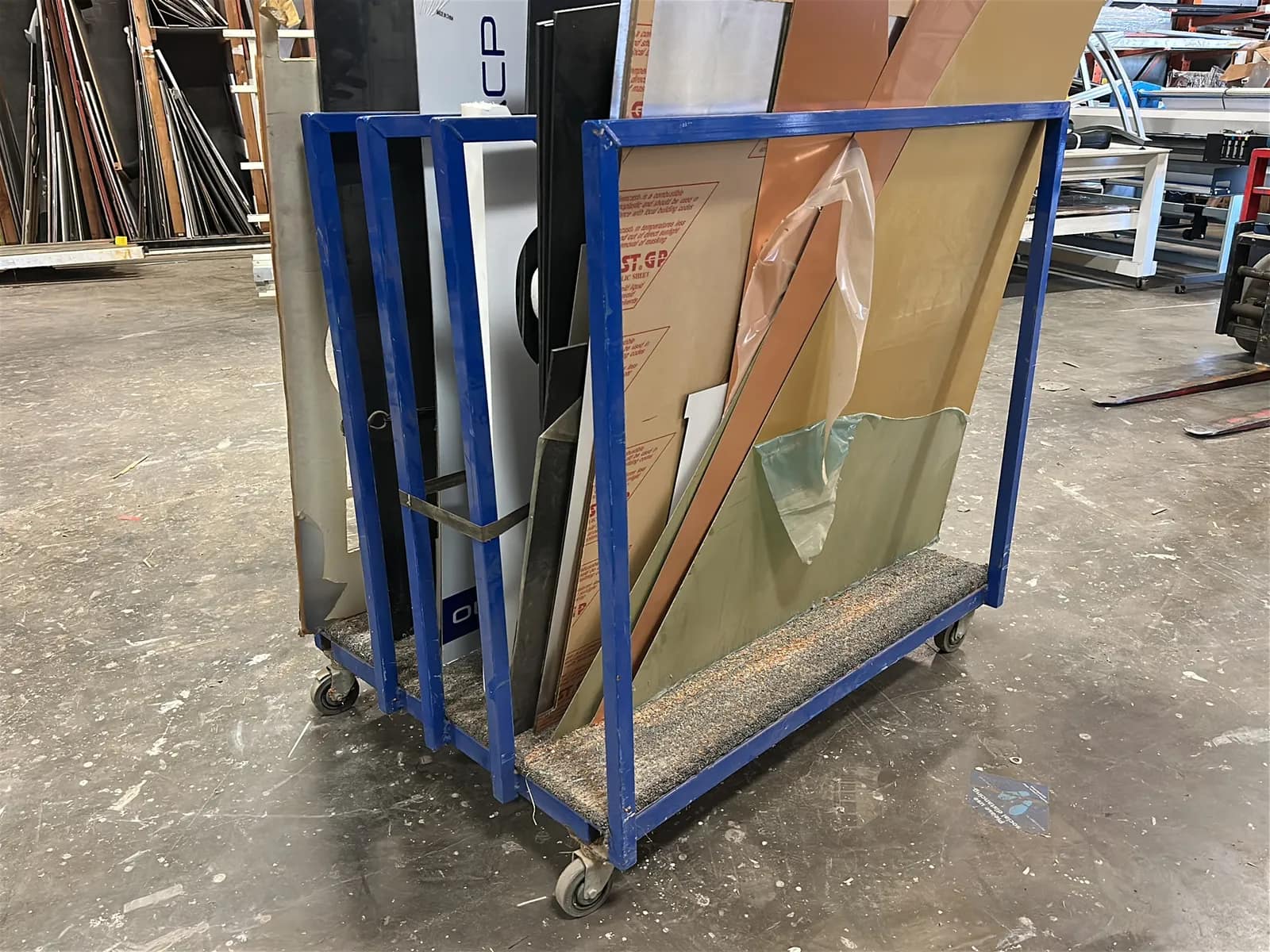 Material Cart With Assorted Cardboard Material Included, photo 5 of 5