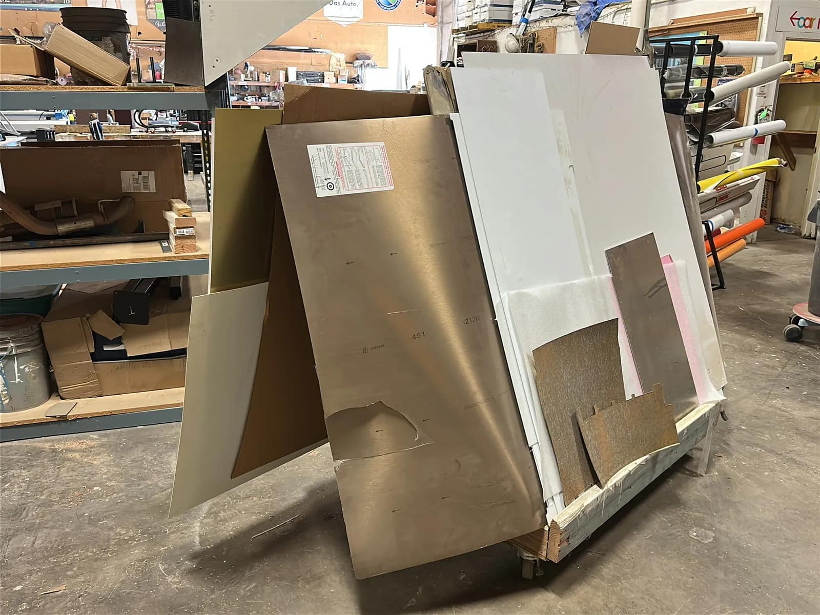 Material Cart With Assorted Material Included, photo 4 of 4