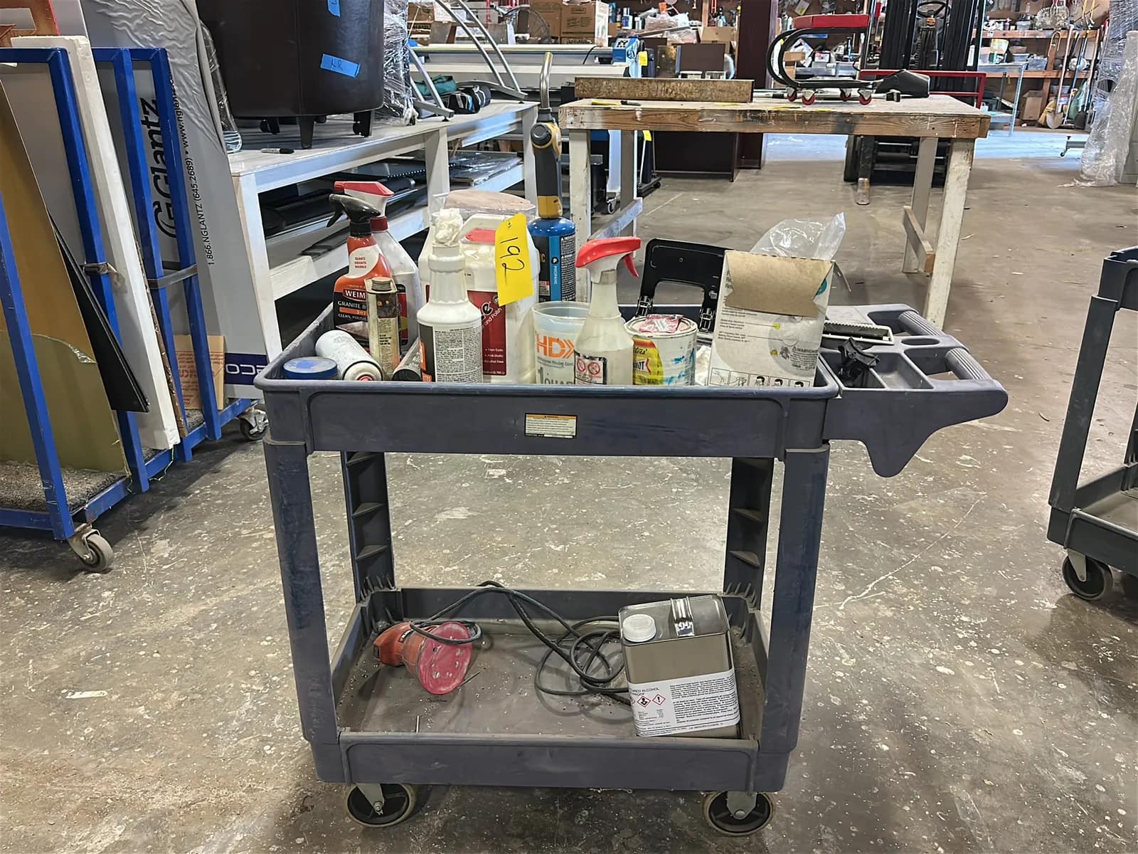 Shop Cart With Contents Included, photo 1 of 5
