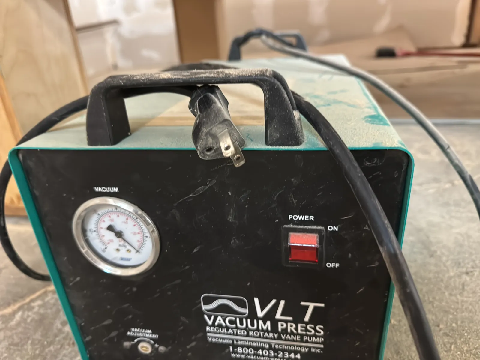 13’ Custom Vacuum Sealing Table, photo 9 of 9