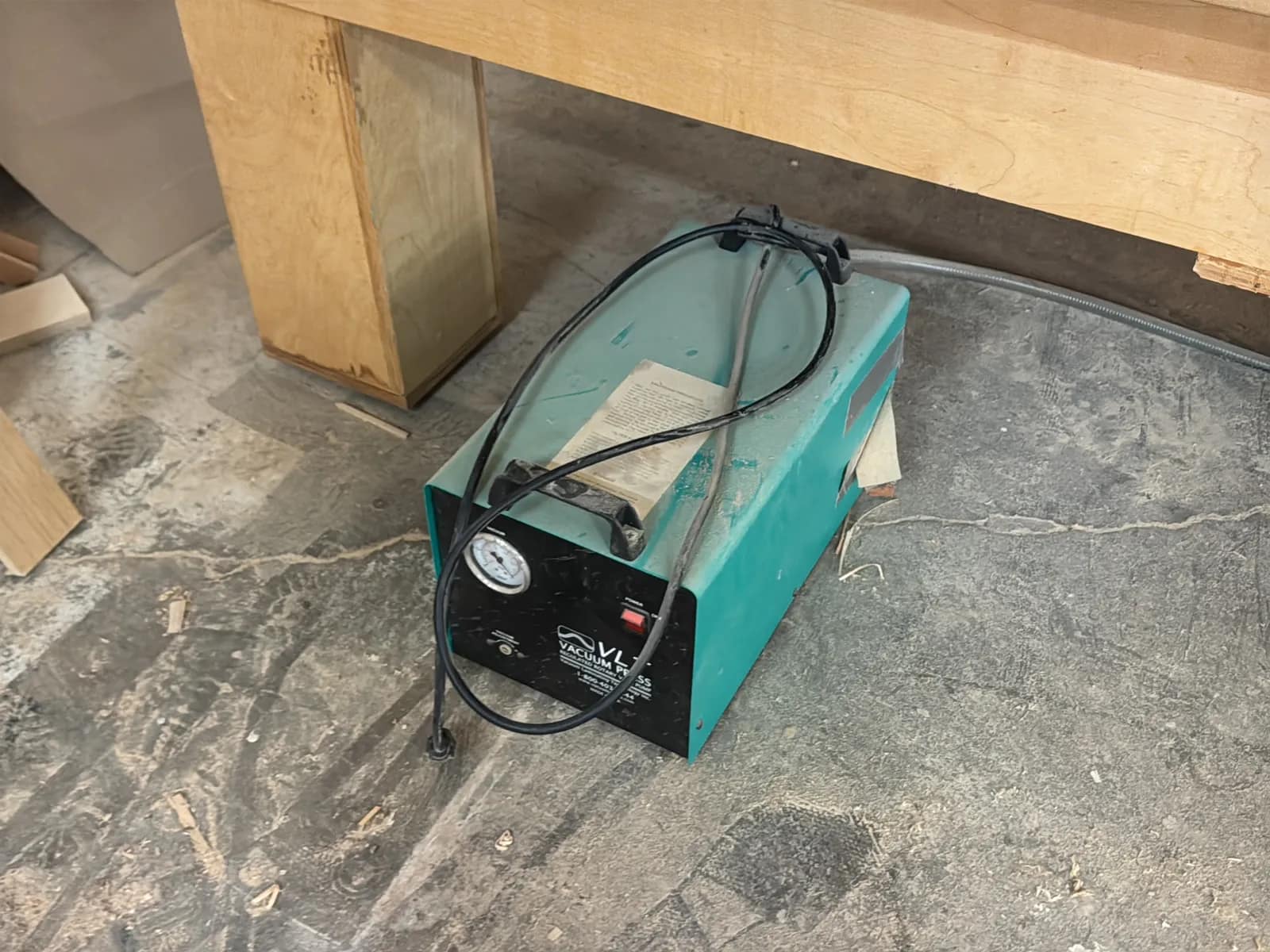 13’ Custom Vacuum Sealing Table, photo 4 of 9