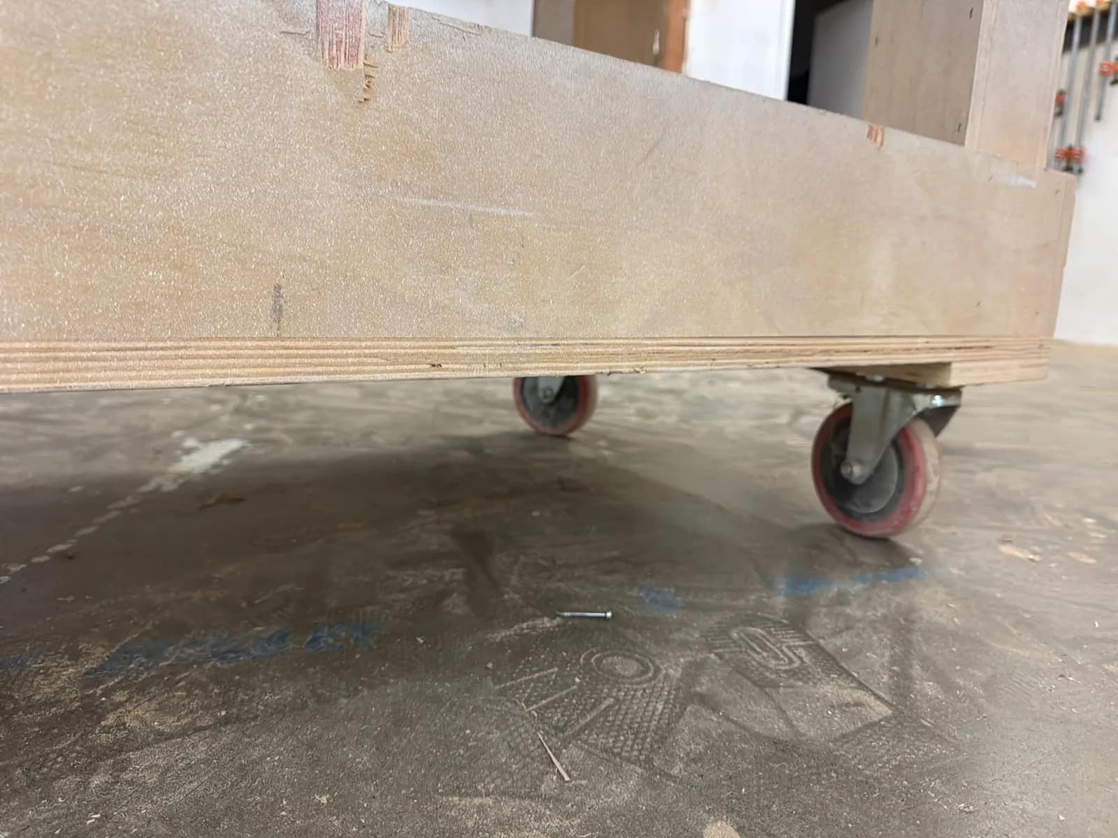 5’ Rolling Wooden Cart, photo 5 of 6