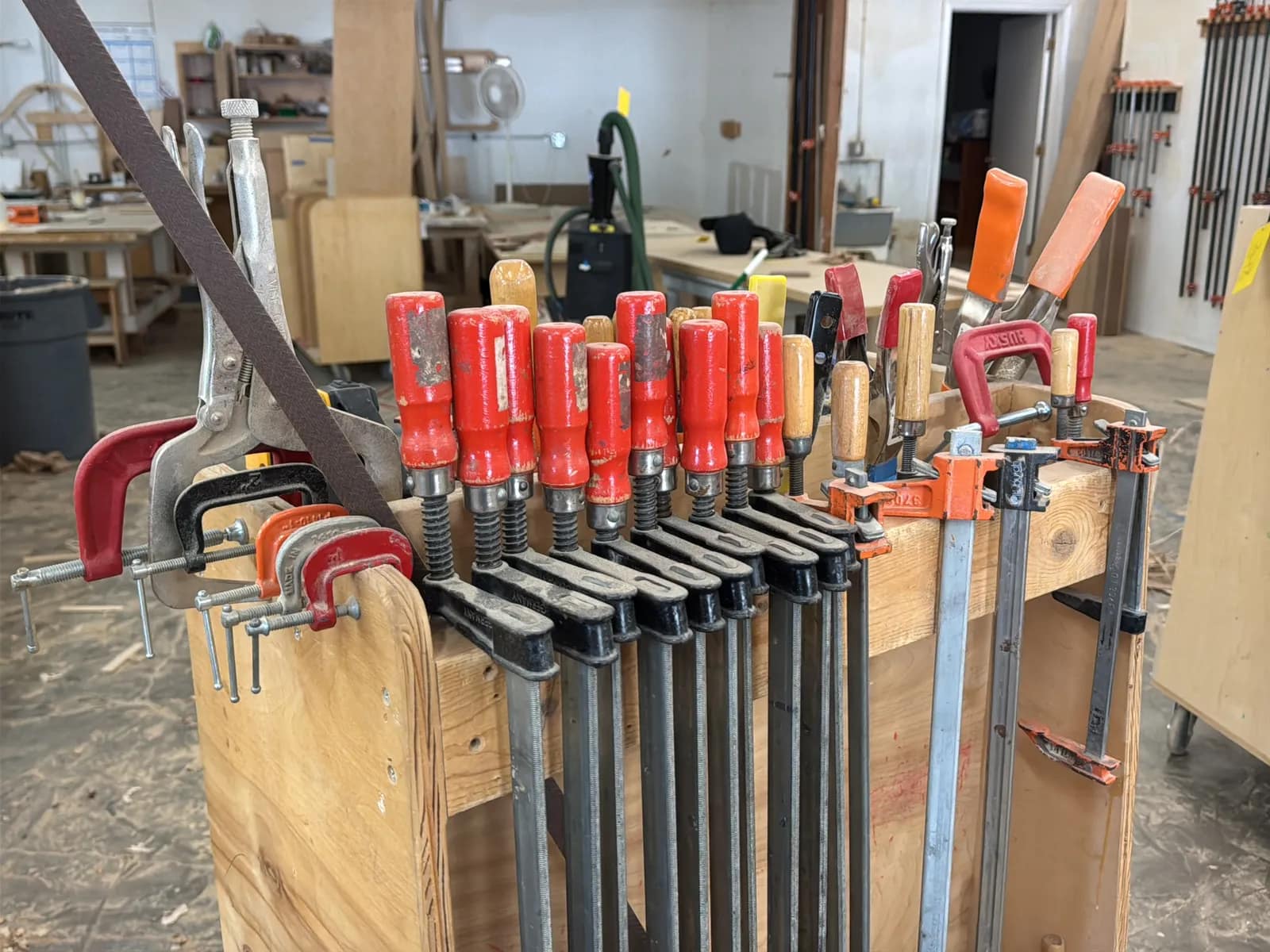Custom Cart And Contents: Clamps, photo 2 of 10