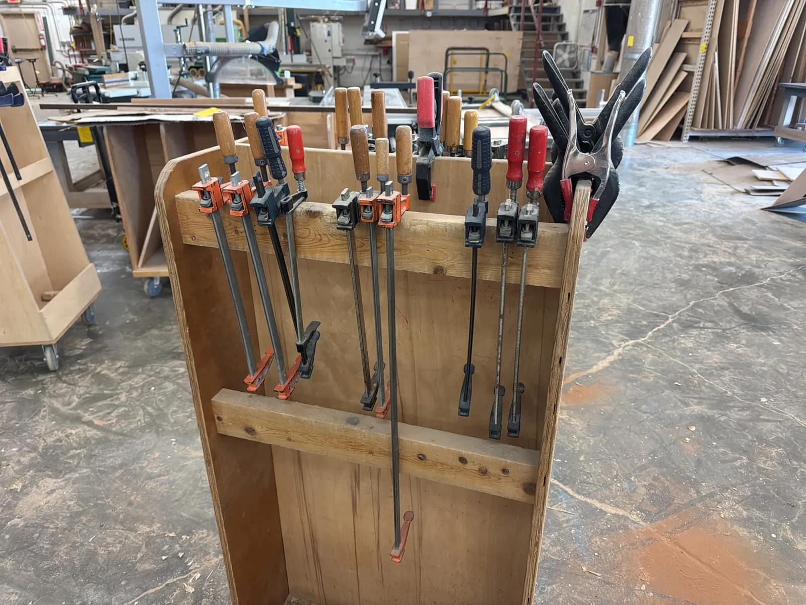 Custom Cart And Contents: Clamps, photo 2 of 10