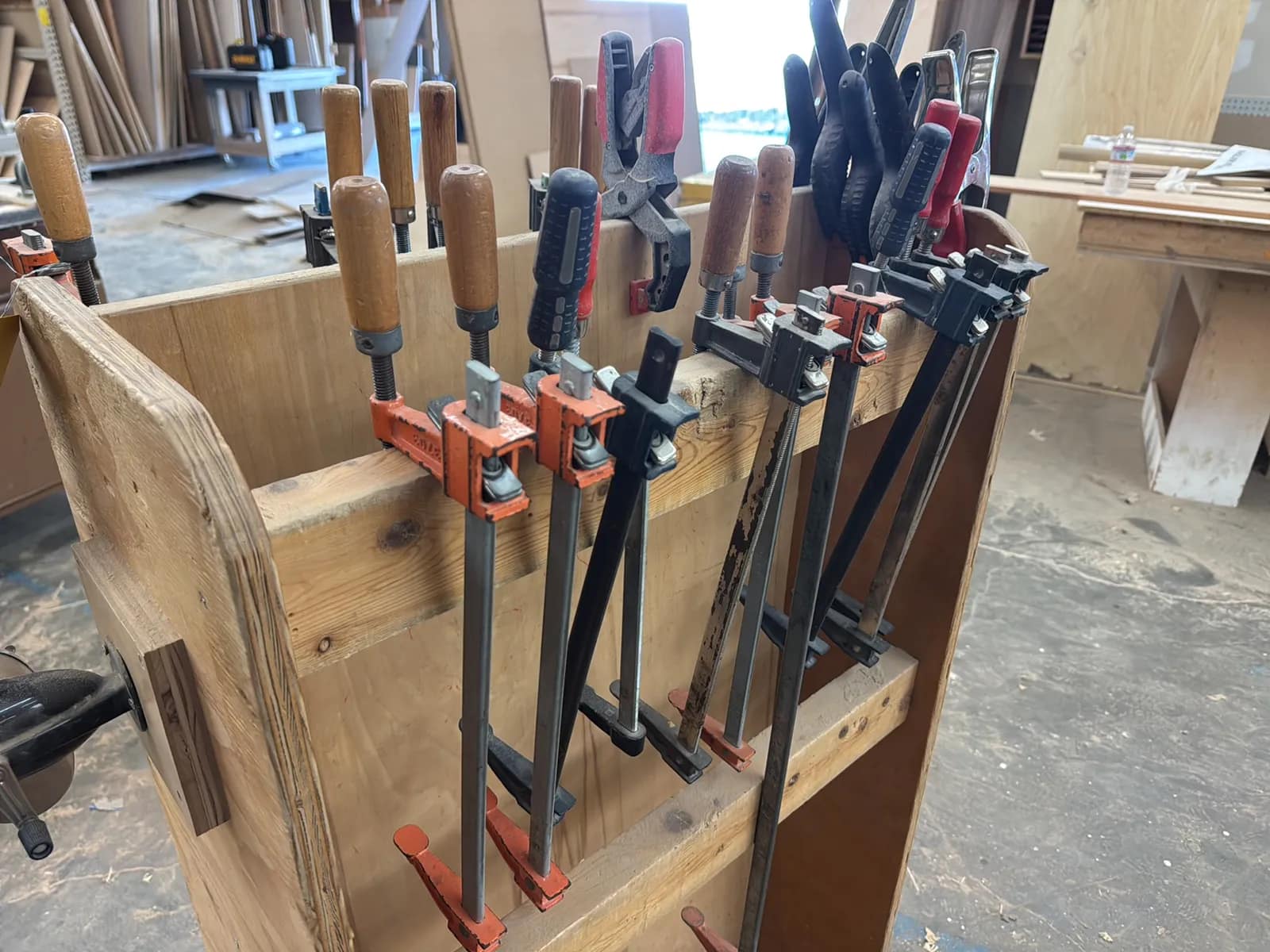 Custom Cart And Contents: Clamps, photo 3 of 10