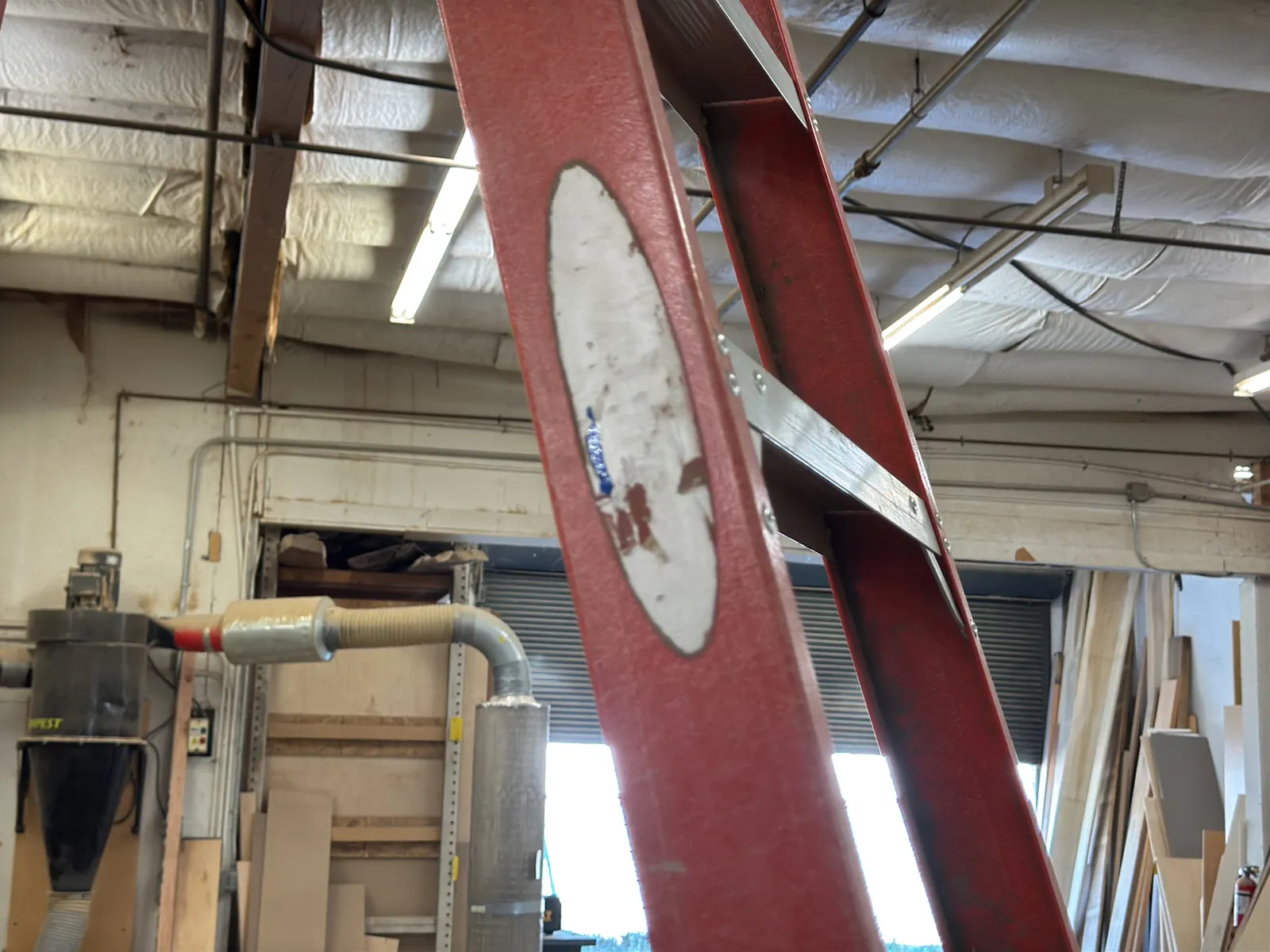 Werner 12’ Fiberglass Ladder, photo 7 of 9