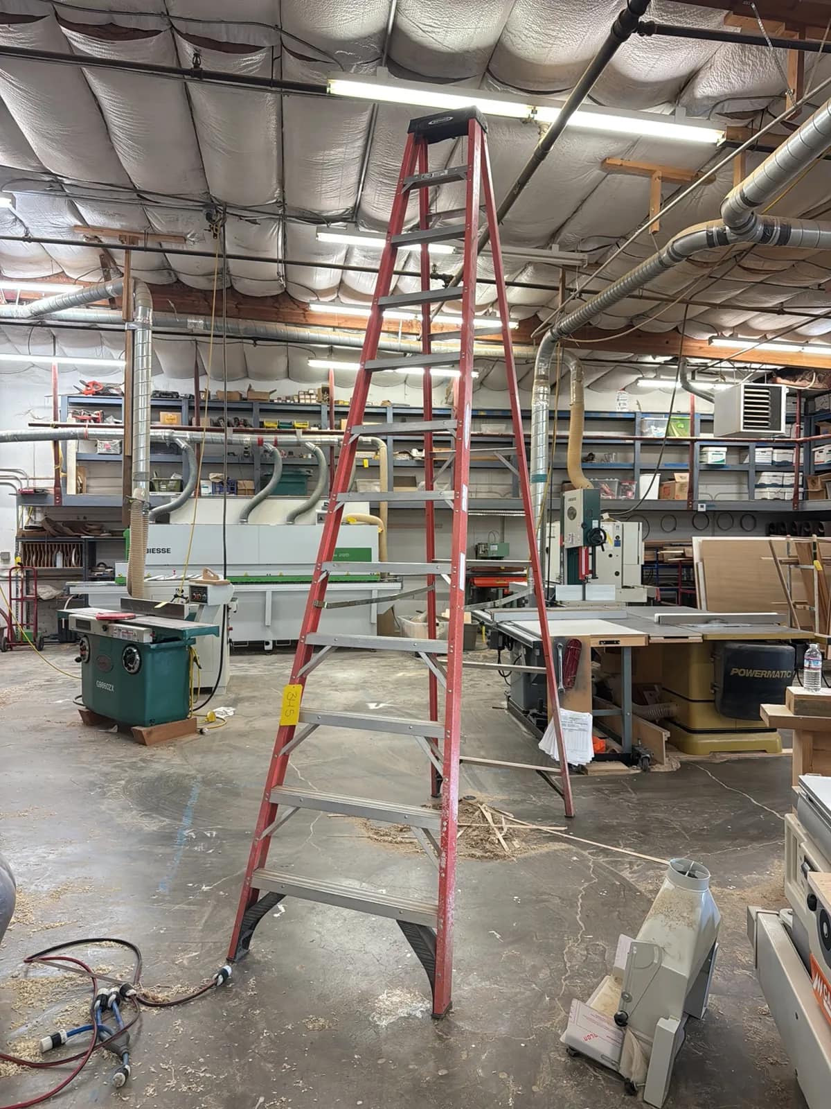 Werner 12’ Fiberglass Ladder, photo 1 of 9