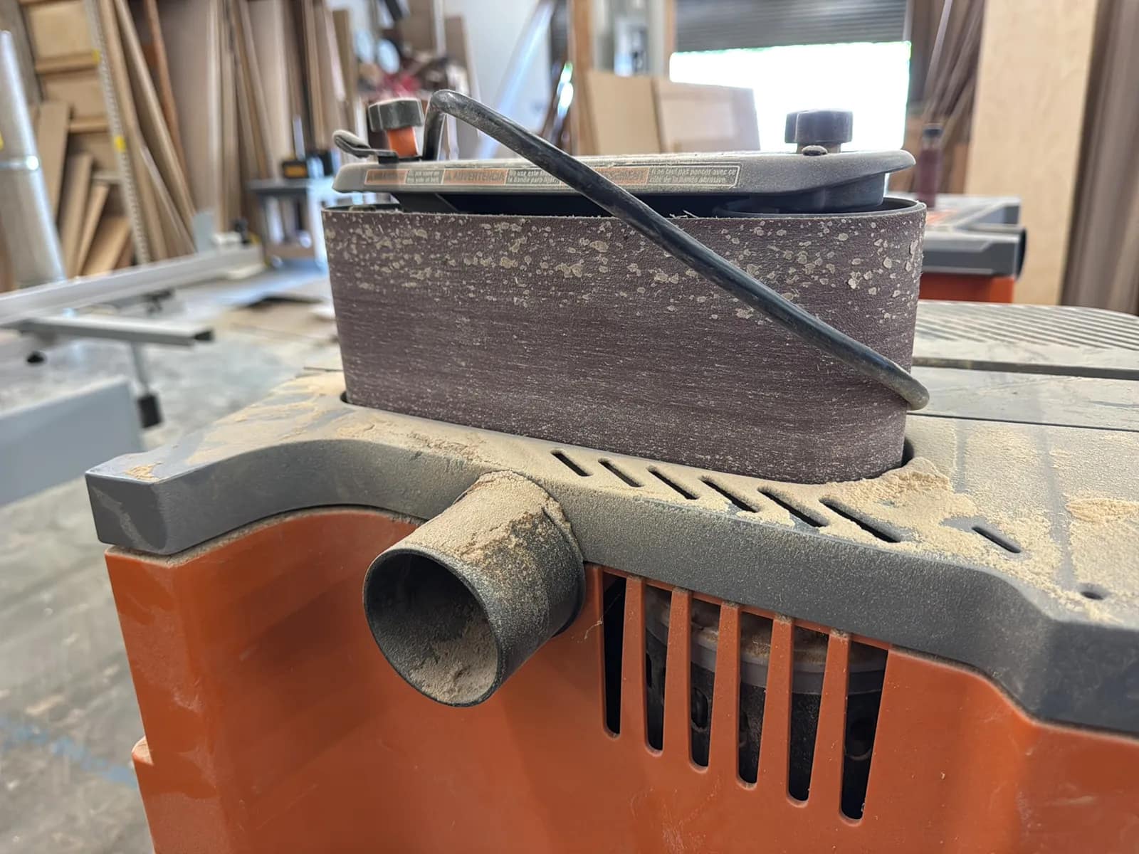 Ridgid 4” Sander With (2) Attachments, photo 6 of 7