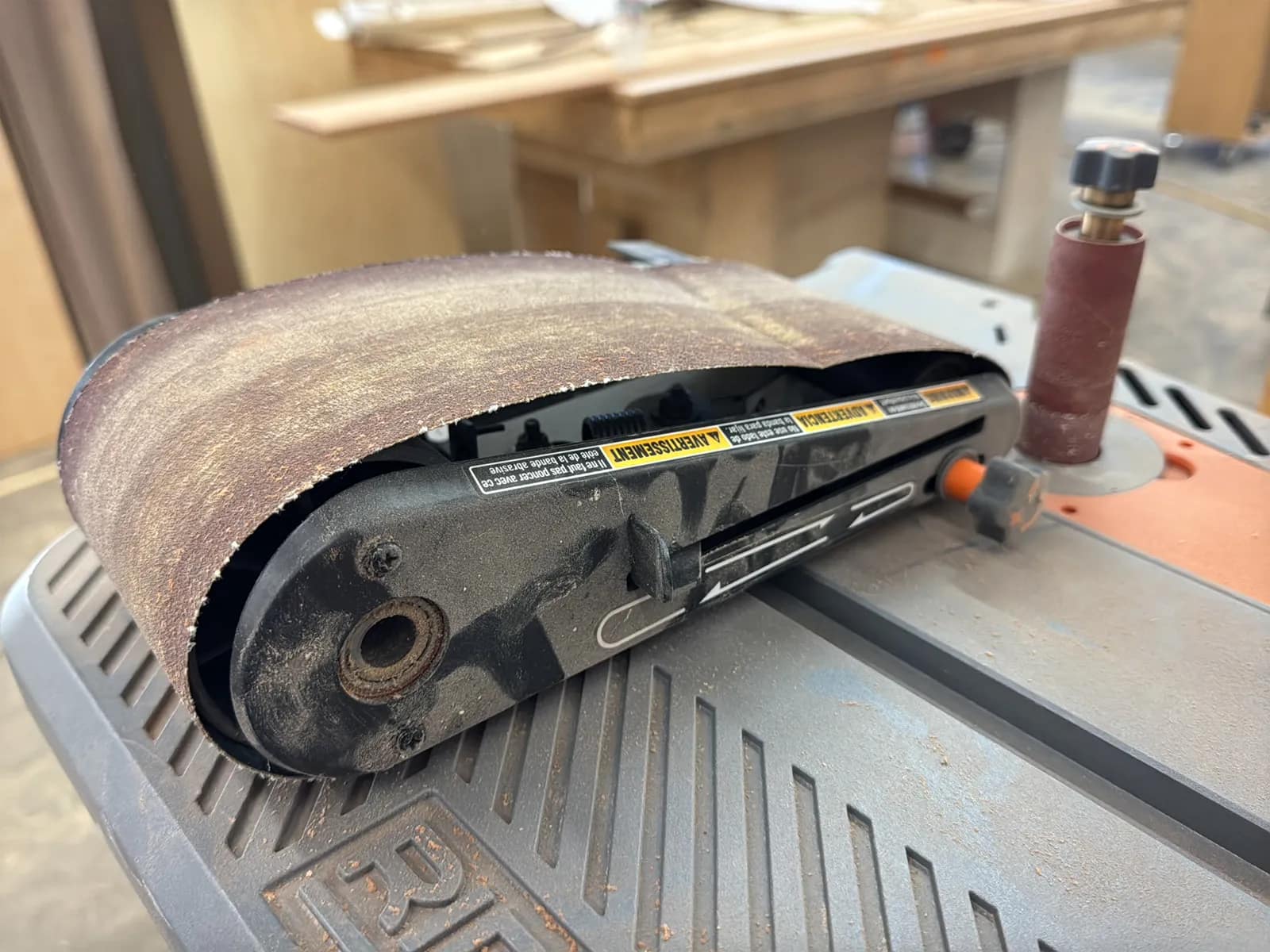 Ridgid 4” Sander With (2) Attachments, photo 5 of 7