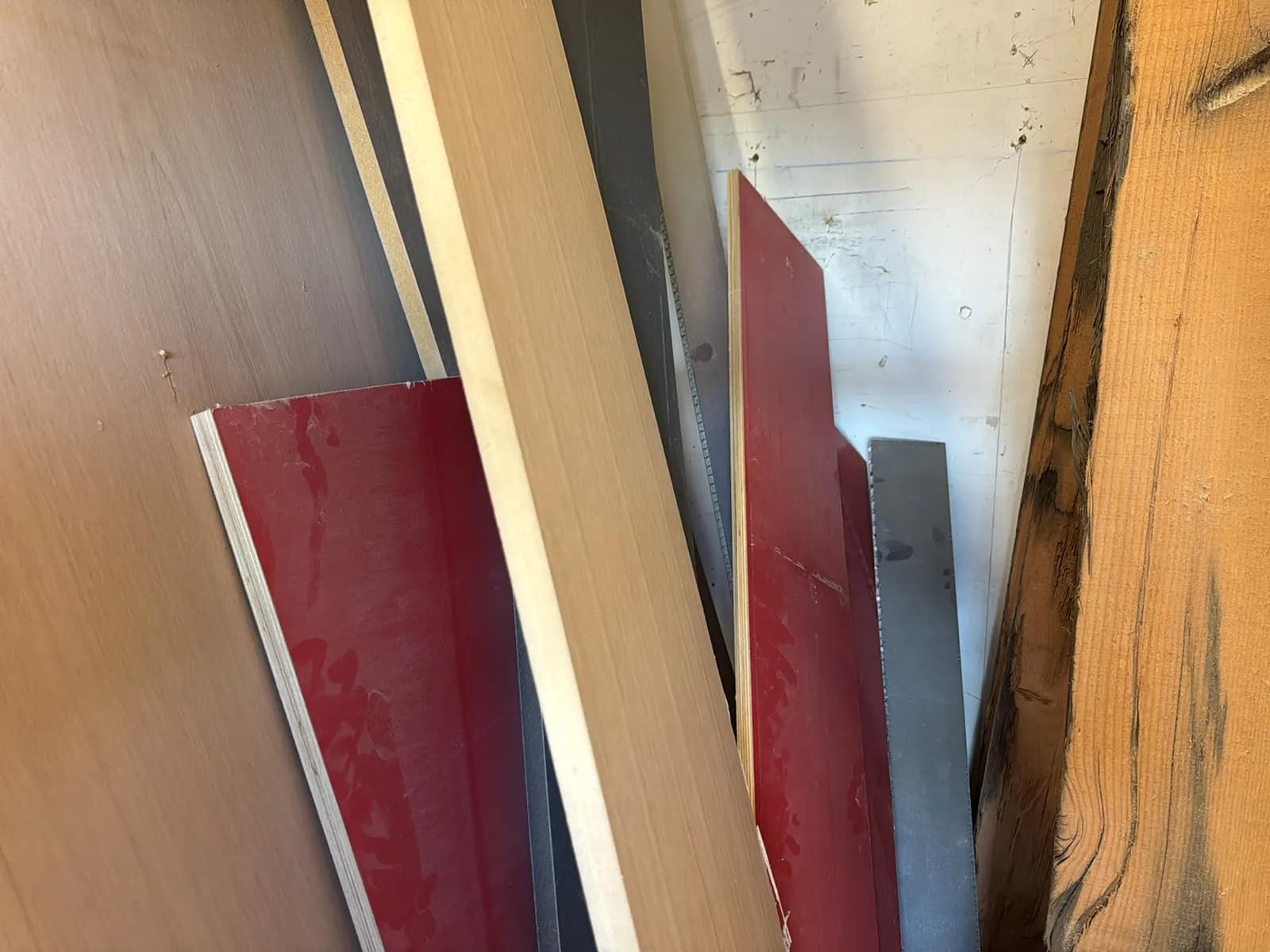 Contents Of Corner: Assorted Wood, photo 10 of 11