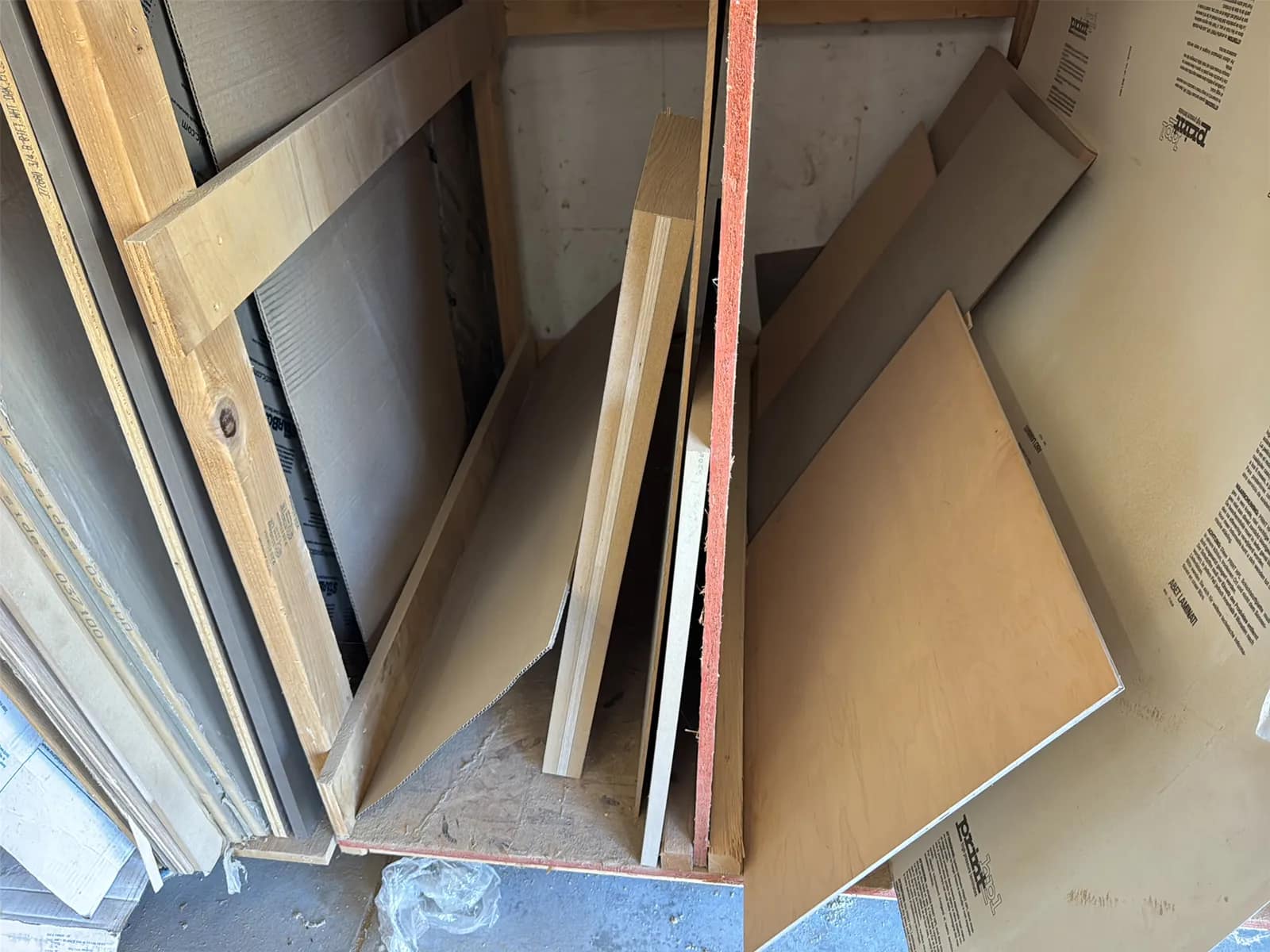 Contents Of Rack: Live Edge Slabs, Vaneer, And Safety Fencing, photo 11 of 21