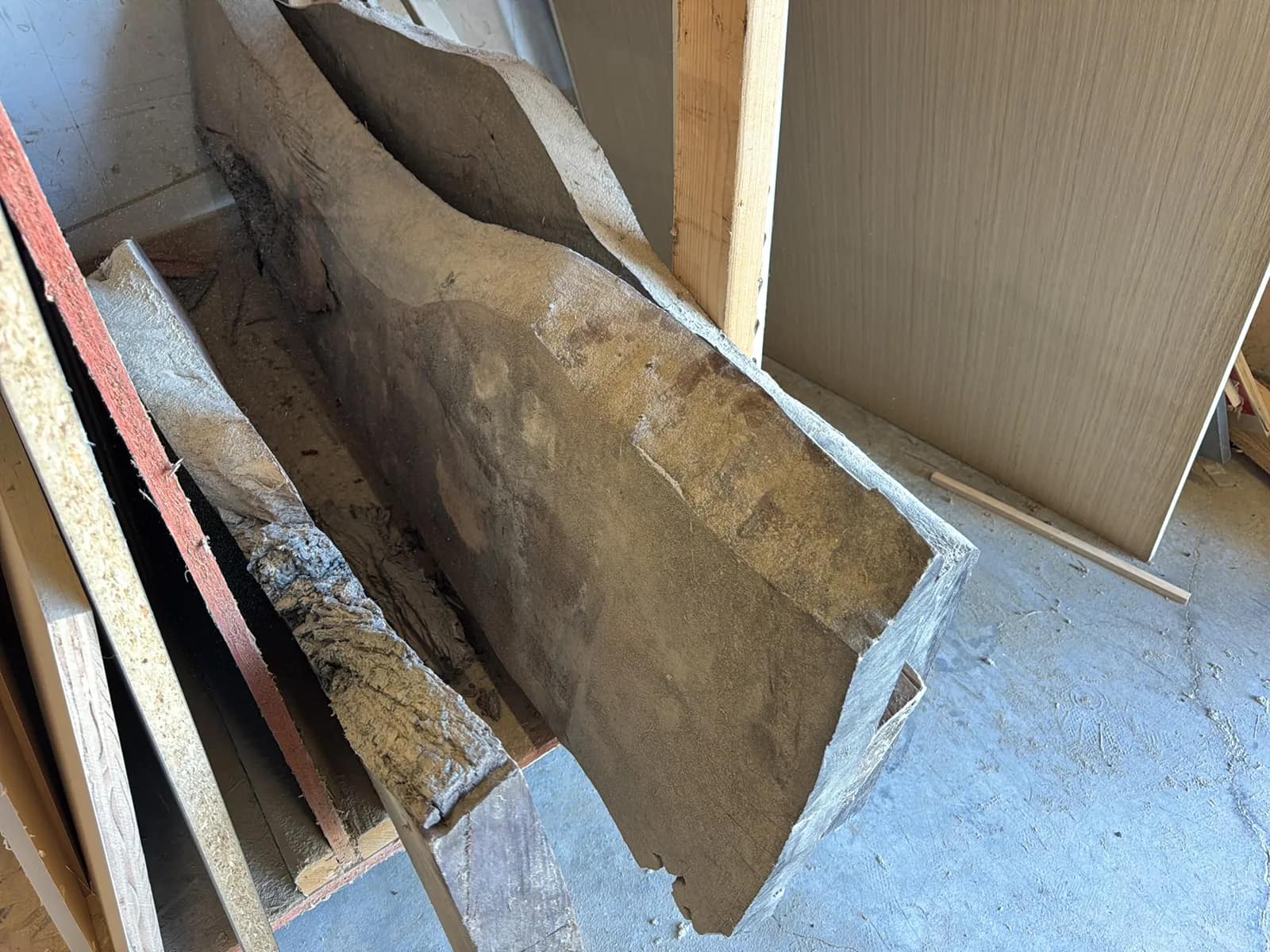 Contents Of Rack: Live Edge Slabs, Vaneer, And Safety Fencing, photo 4 of 21