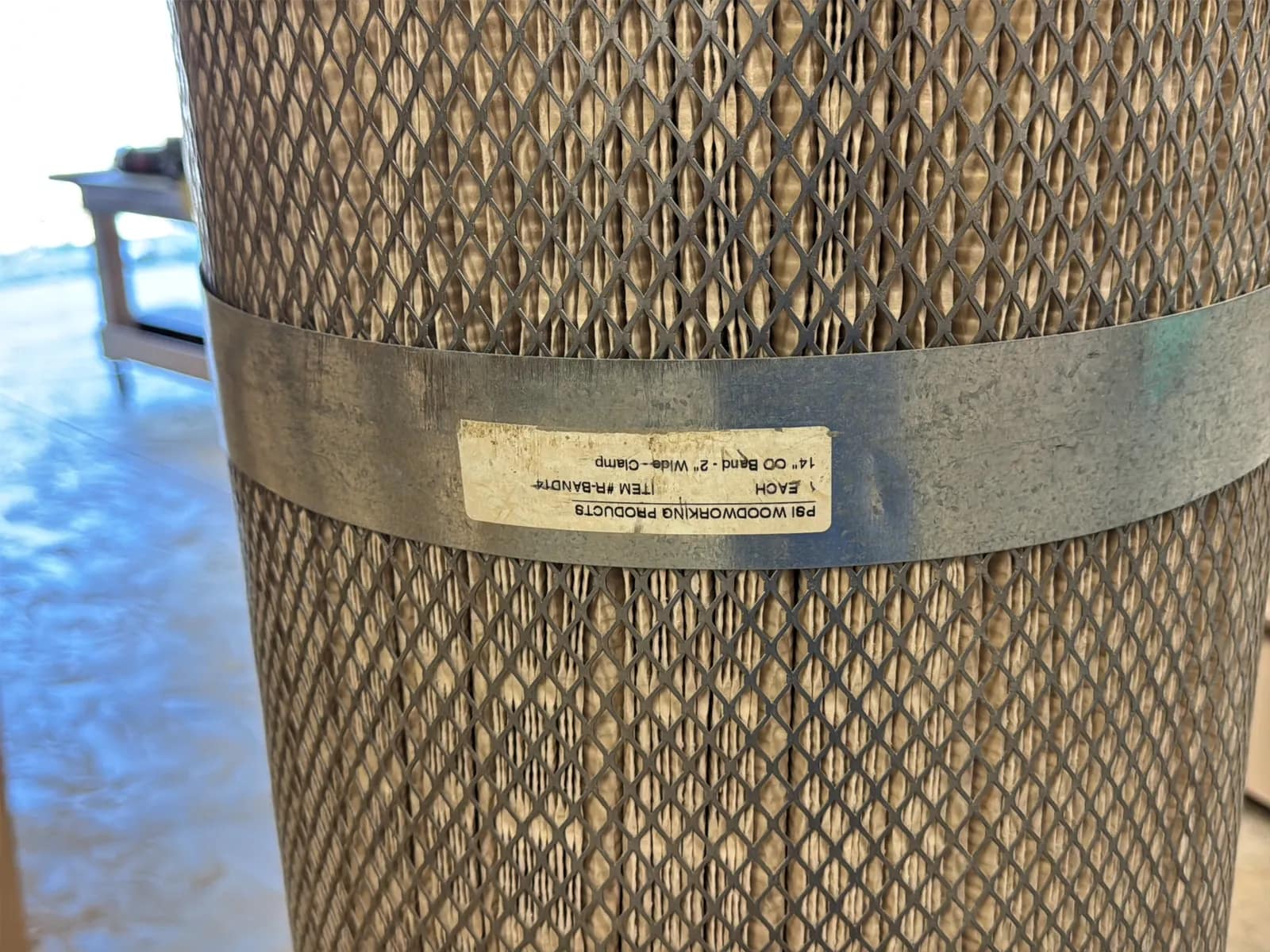 (1) Tempest 5 H.P. Blower Motor And (1) Filter, photo 8 of 10