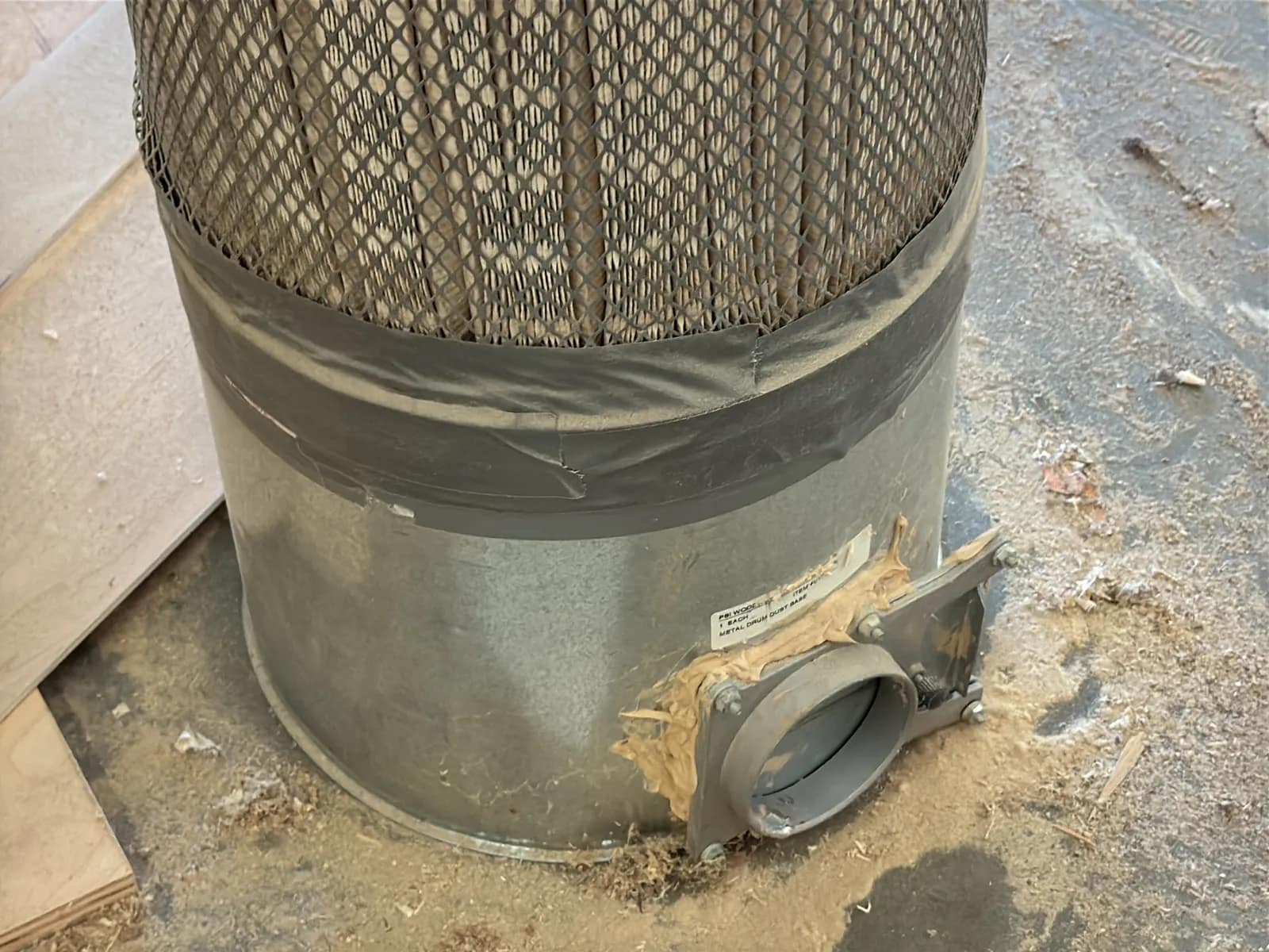 (1) Tempest 5 H.P. Blower Motor And (1) Filter, photo 9 of 10