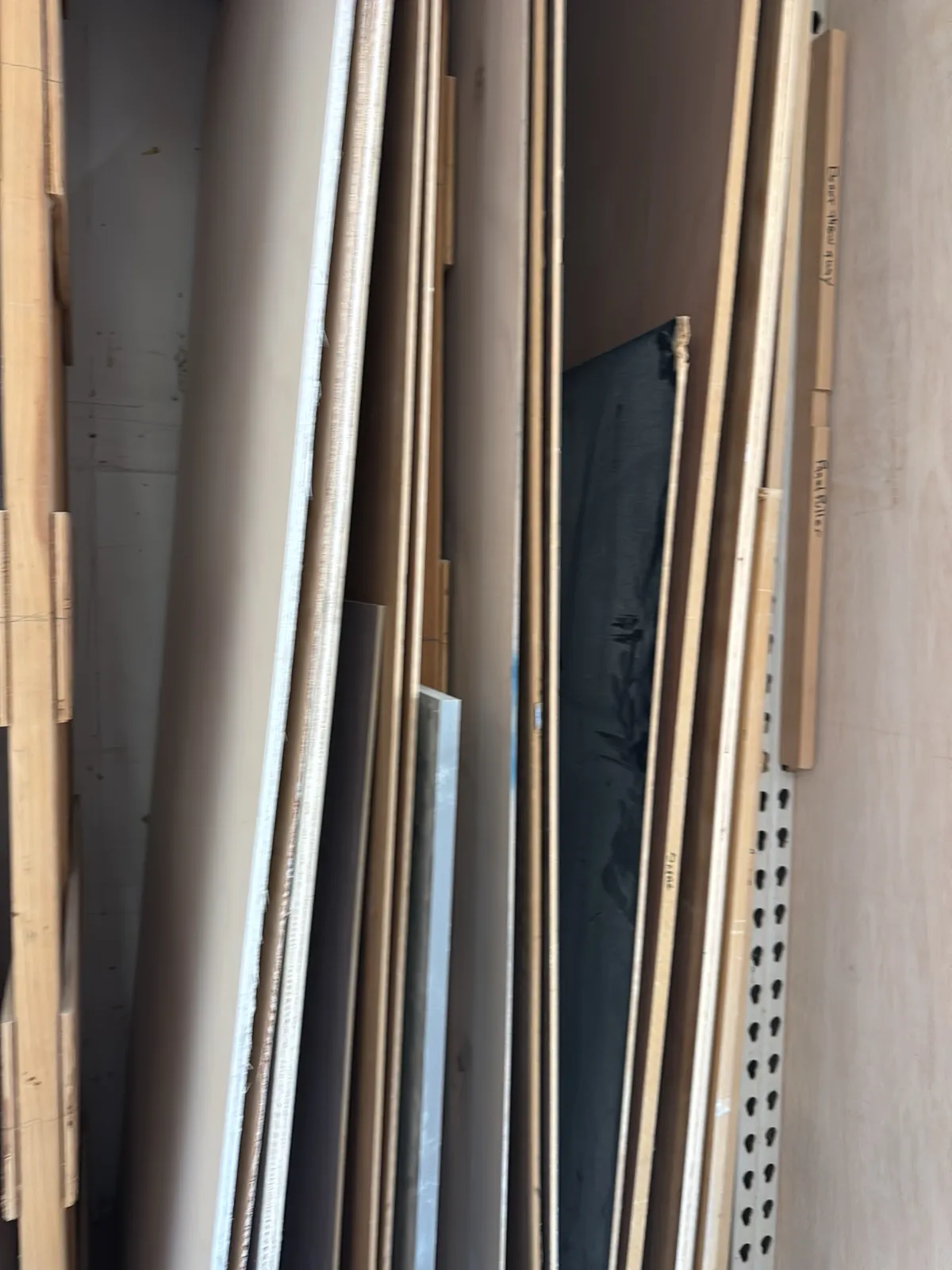 Contents Of Rack: Assorted 8’ Wood Sheets and More, photo 6 of 18