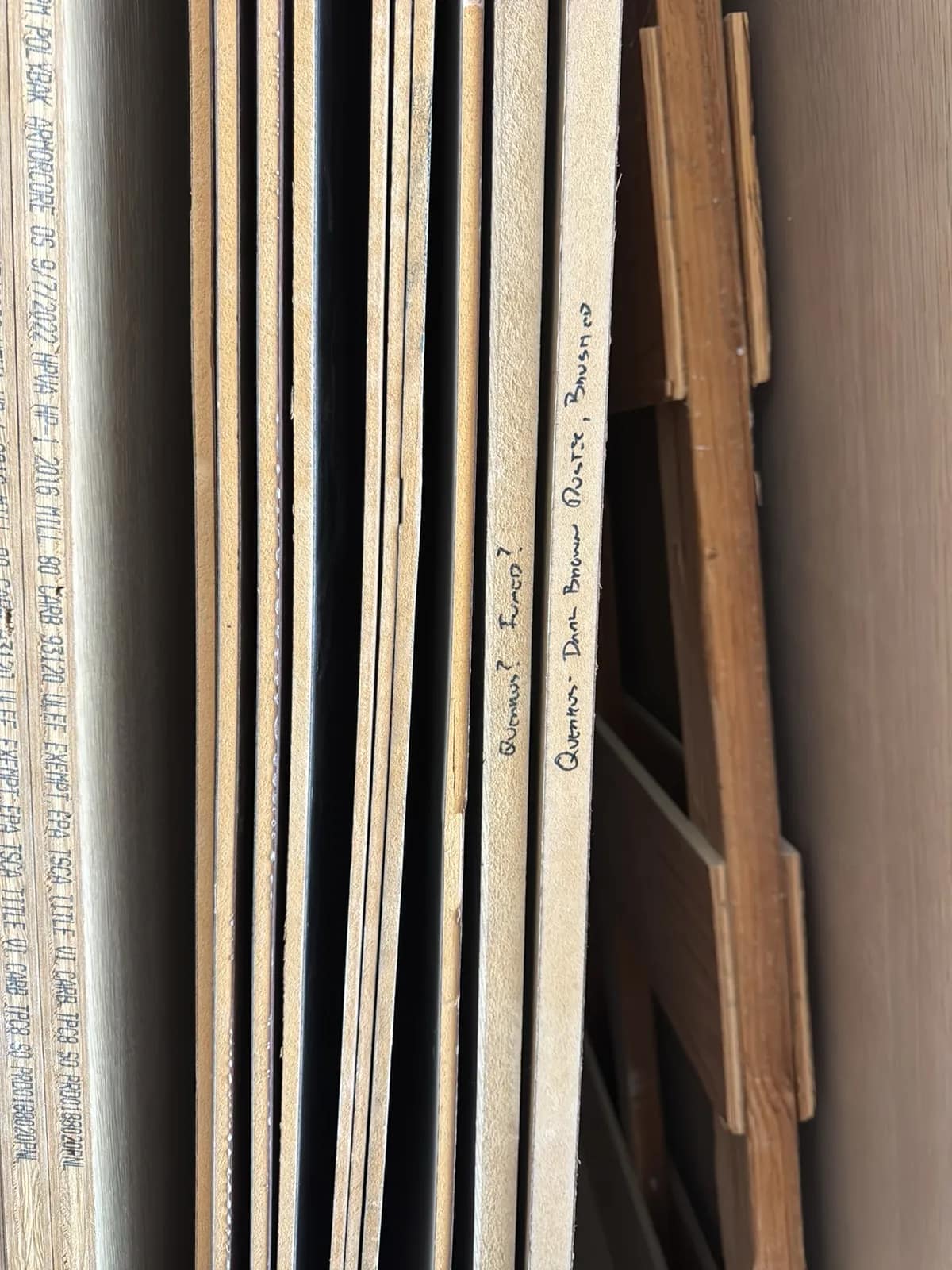 Contents Of Rack: Assorted 8’ Wood Sheets and More, photo 8 of 18