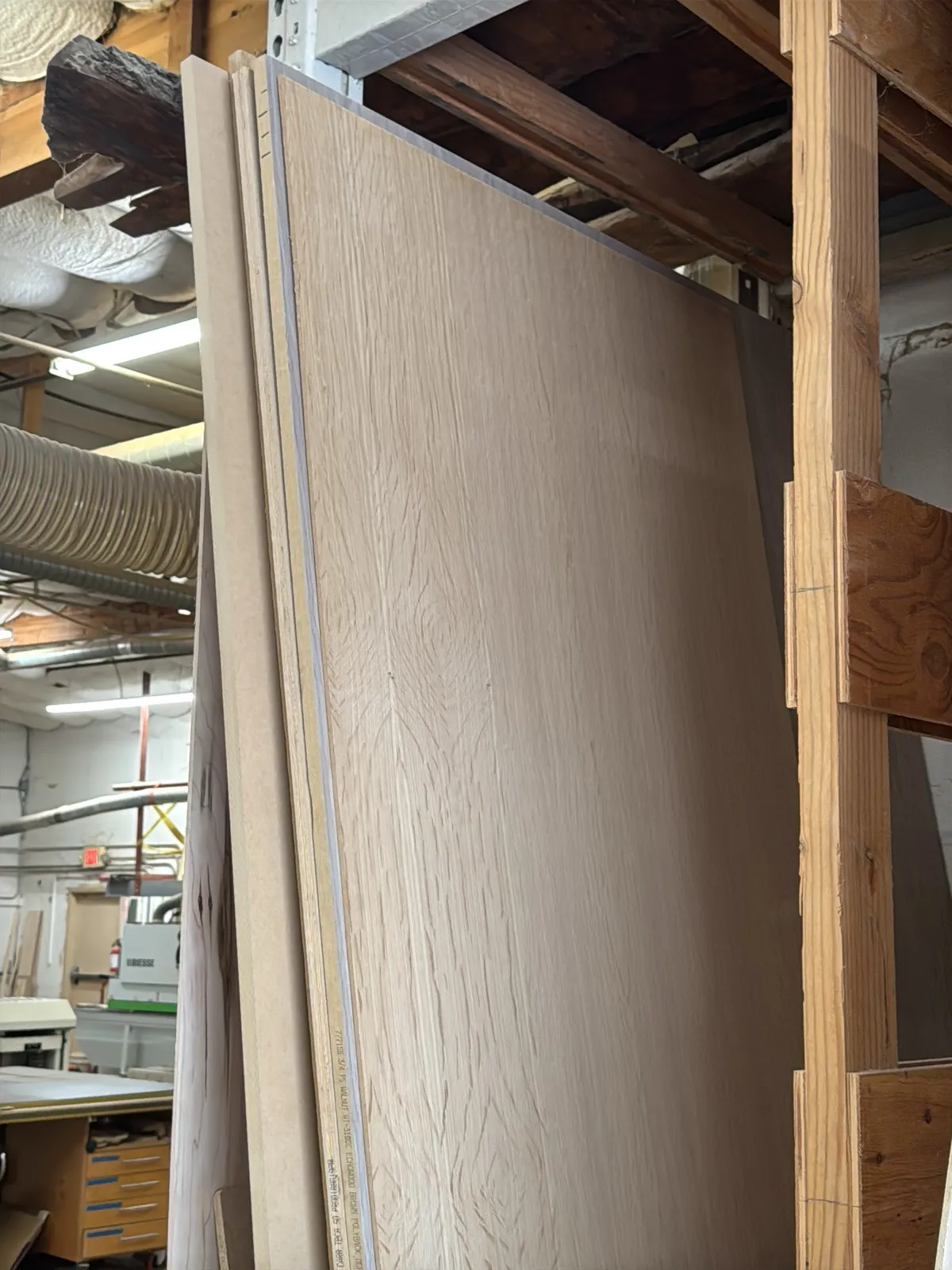 Contents Of Rack: Assorted 8’ Wood Sheets and More, photo 2 of 18