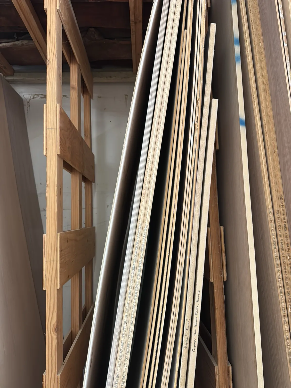 Contents Of Rack: Assorted 8’ Wood Sheets and More, photo 4 of 18