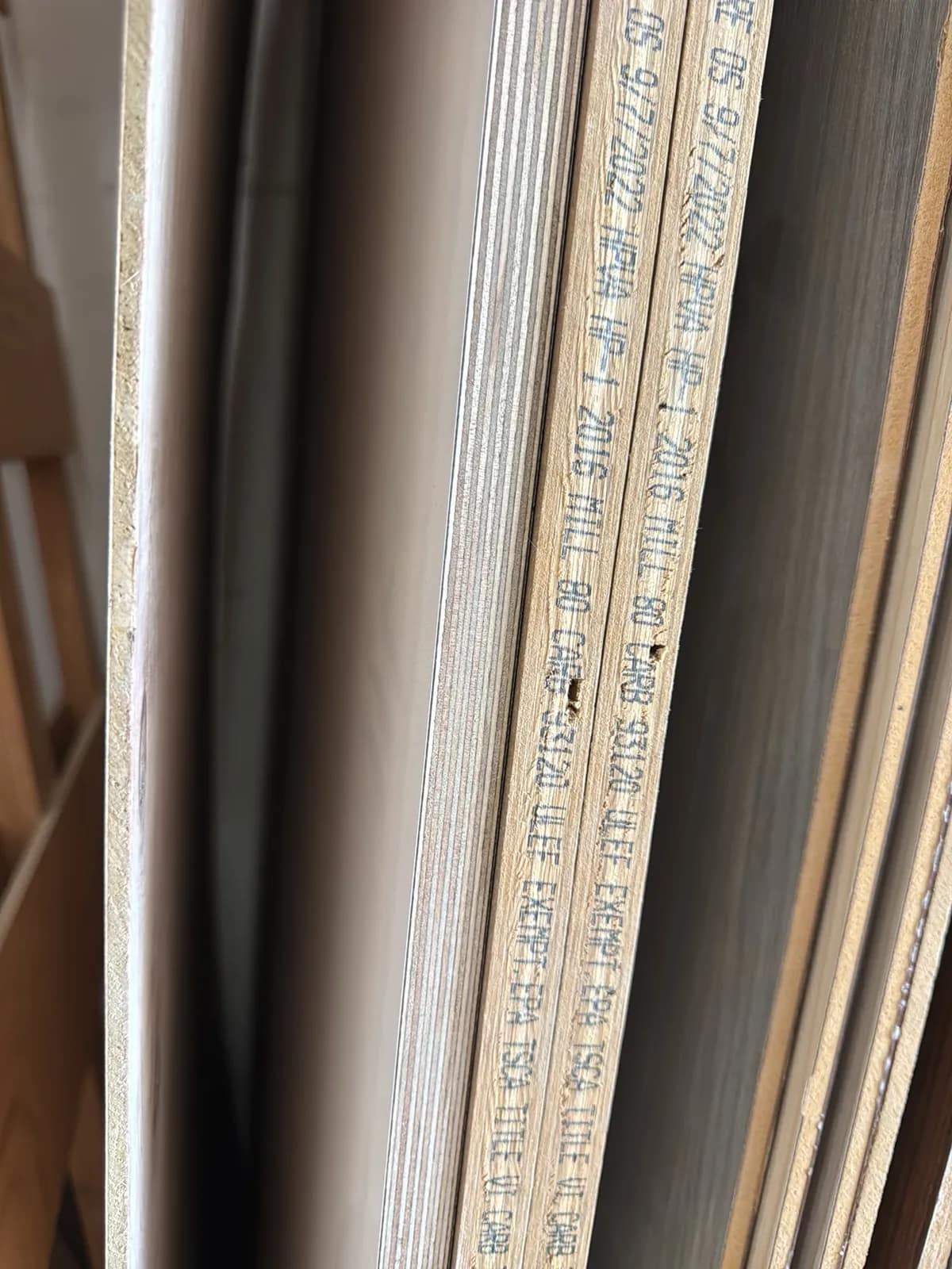 Contents Of Rack: Assorted 8’ Wood Sheets and More, photo 11 of 18