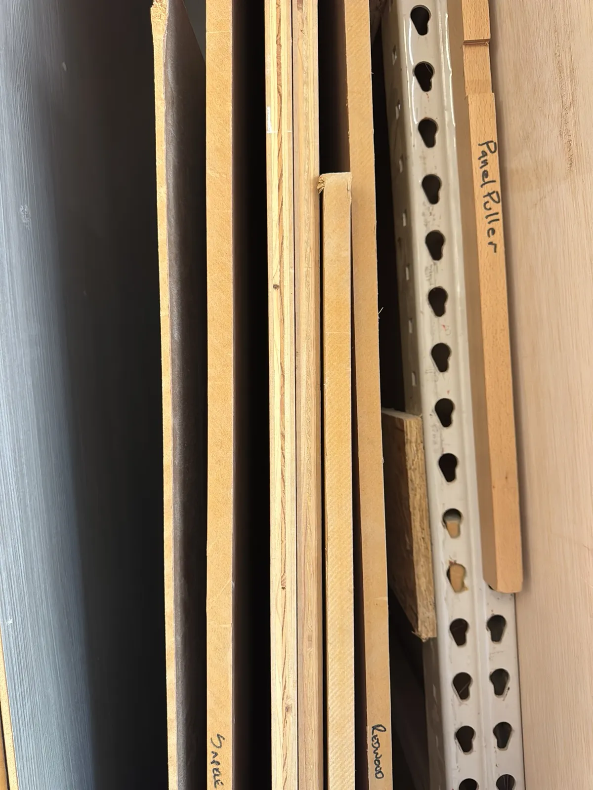 Contents Of Rack: Assorted 8’ Wood Sheets and More, photo 14 of 18