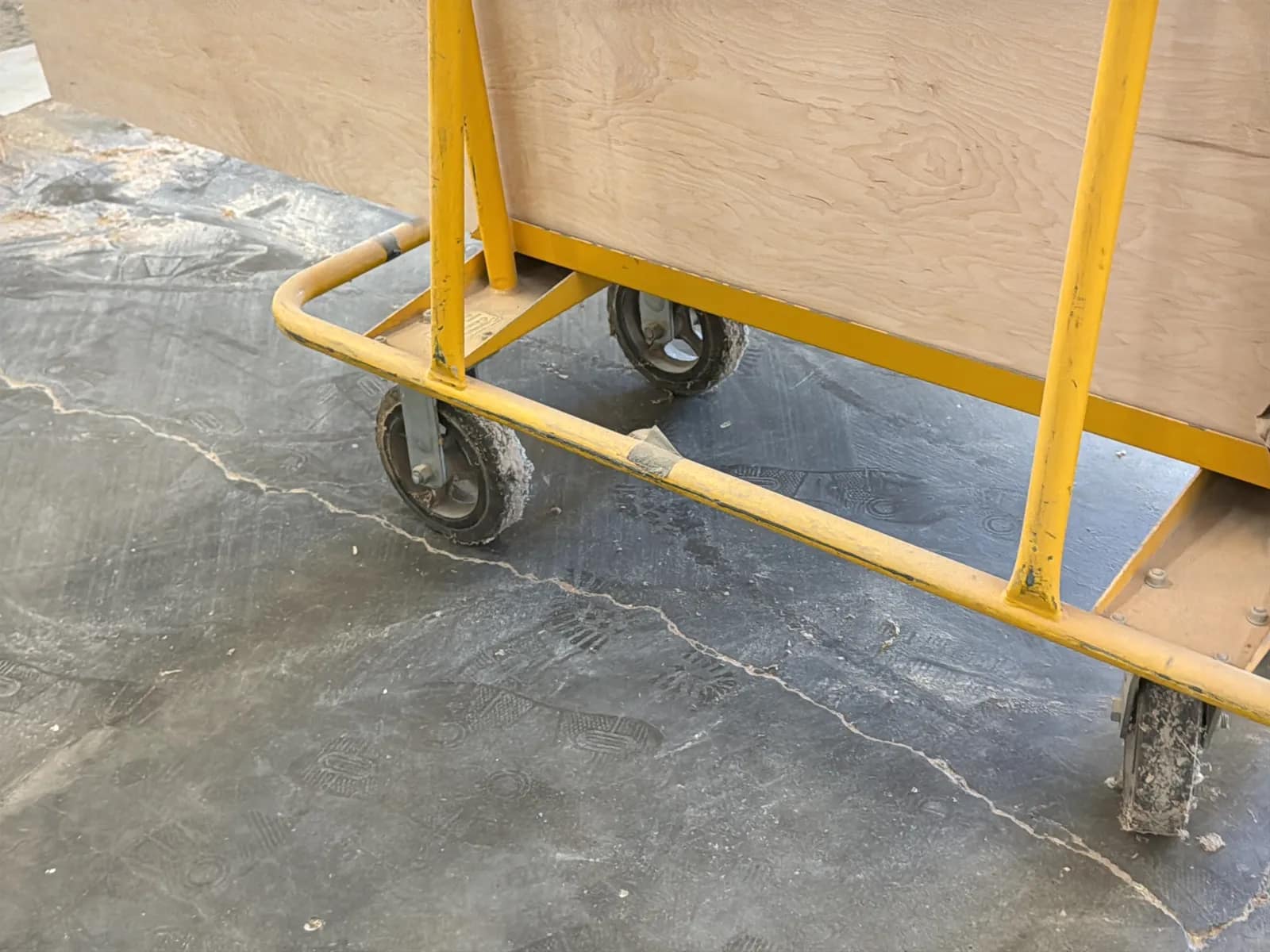 Shop Cart And Contents: 4'x8’ Wood Sheets, photo 4 of 9