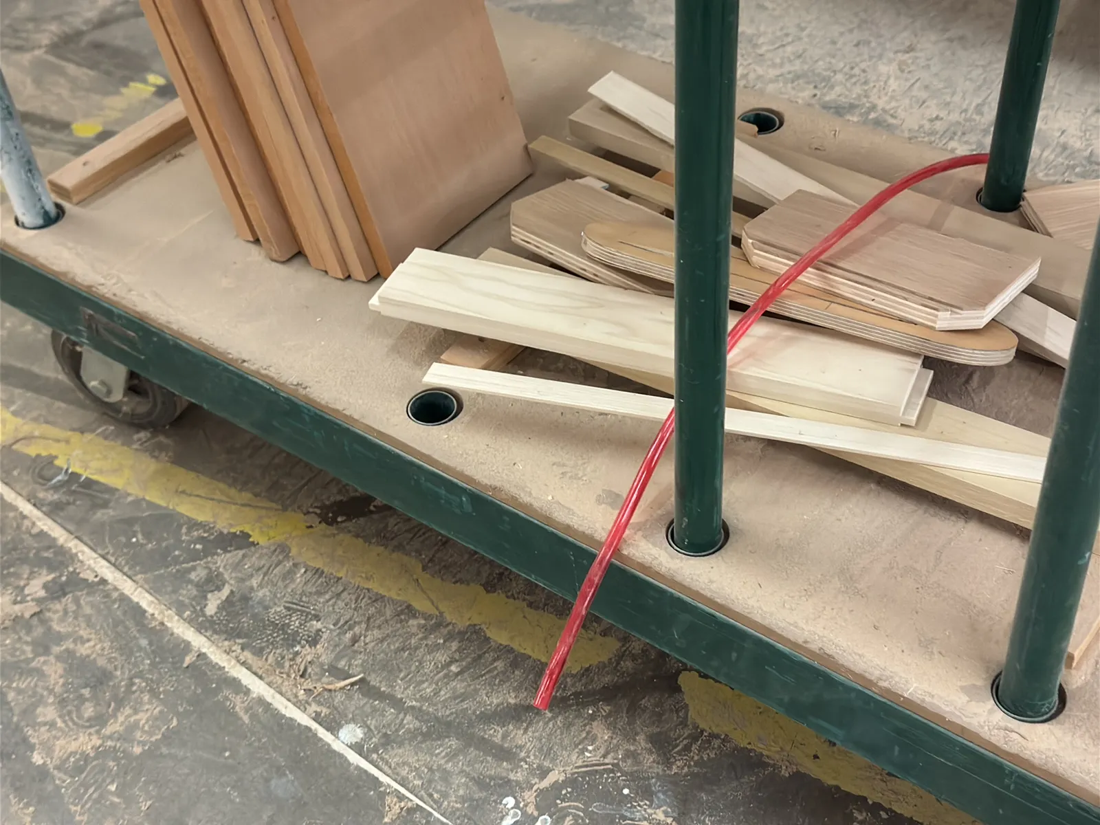 Shop Cart And Contents: Wood, photo 7 of 10