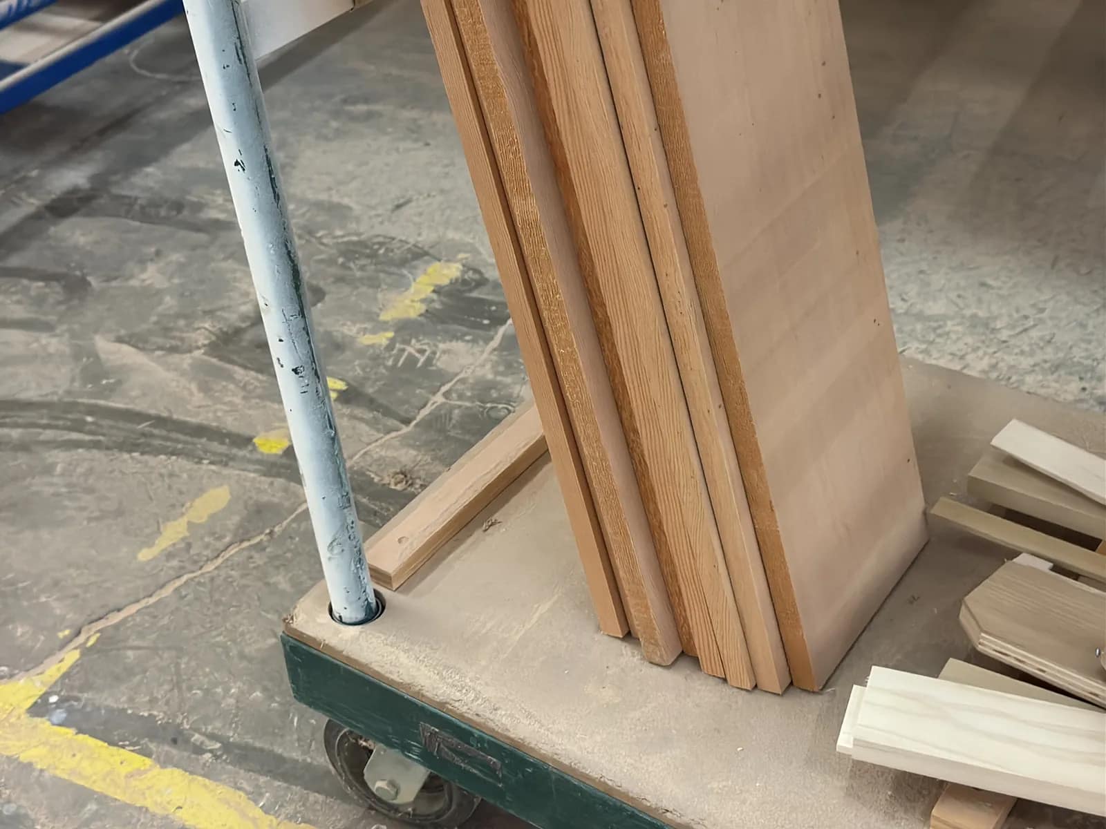 Shop Cart And Contents: Wood, photo 8 of 10