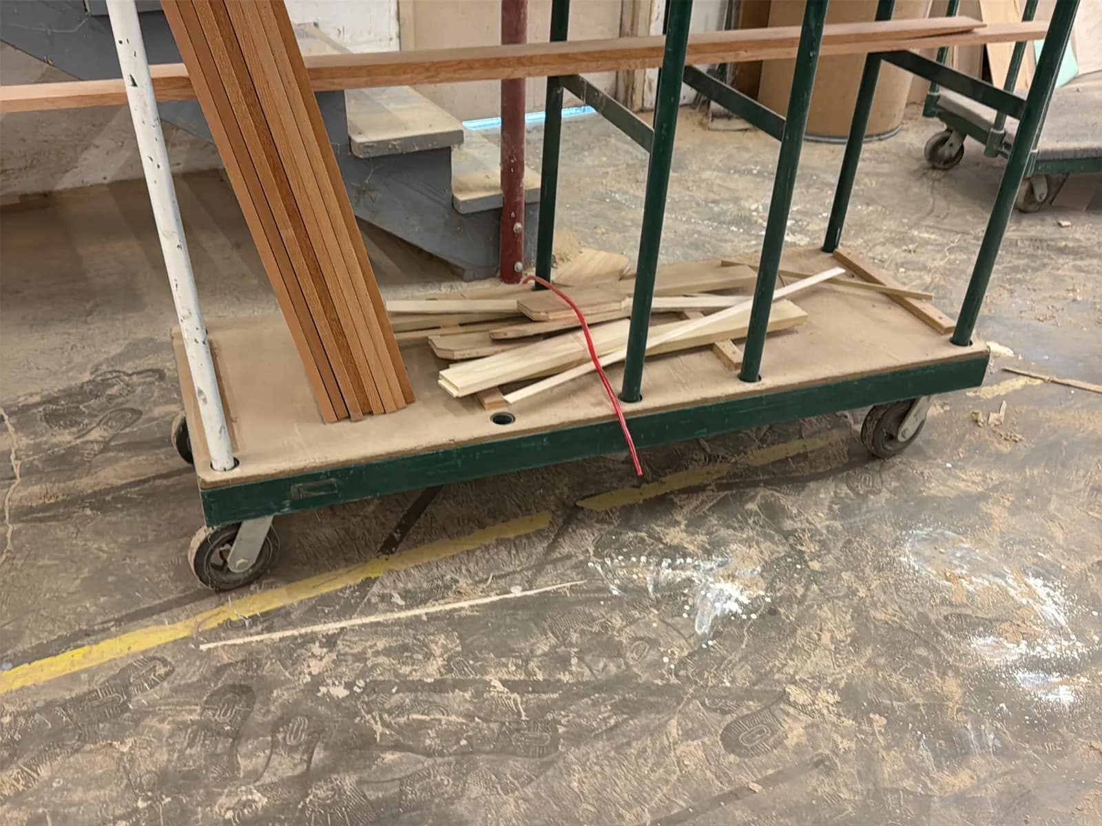 Shop Cart And Contents: Wood, photo 2 of 10