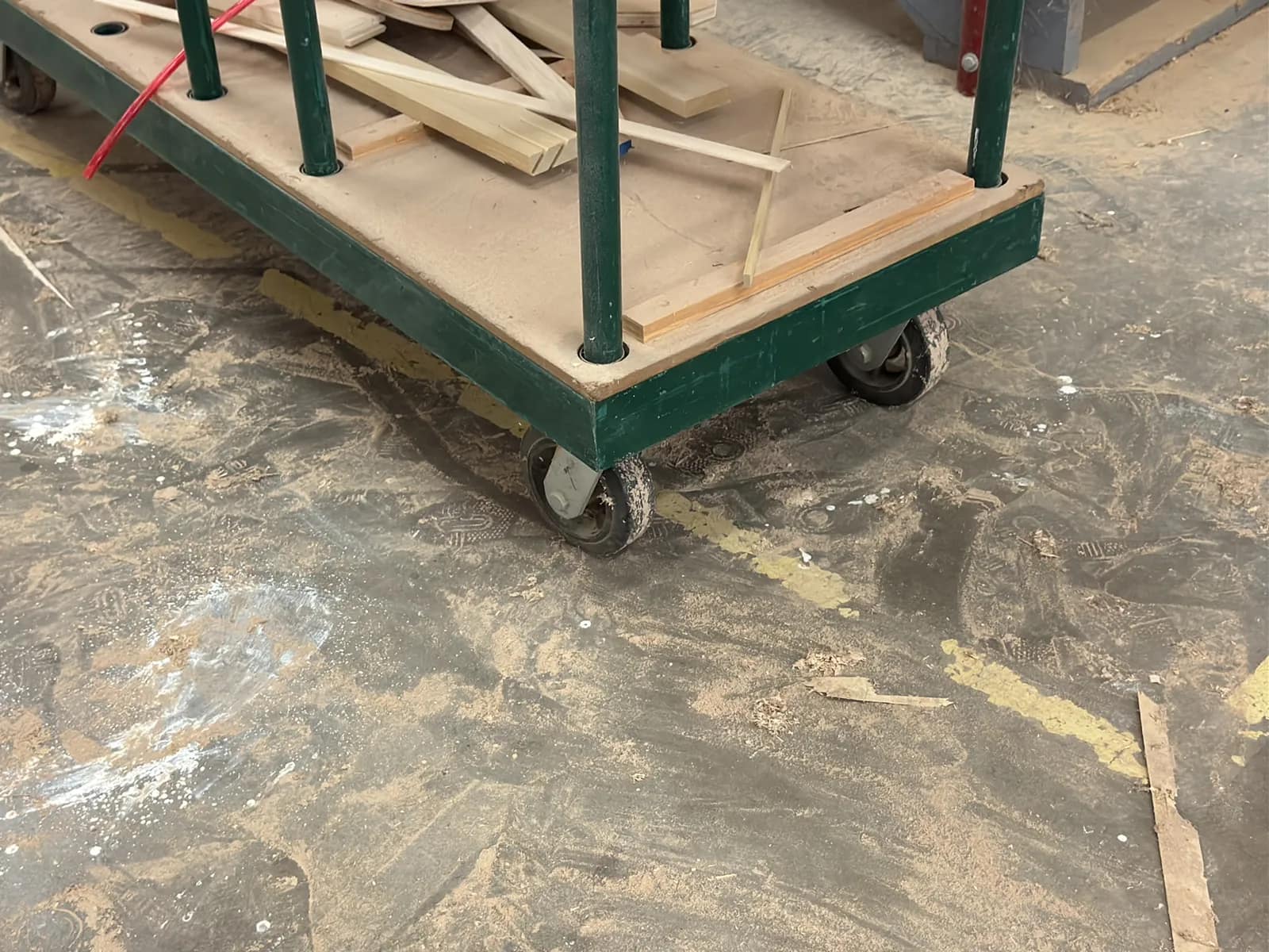 Shop Cart And Contents: Wood, photo 3 of 10
