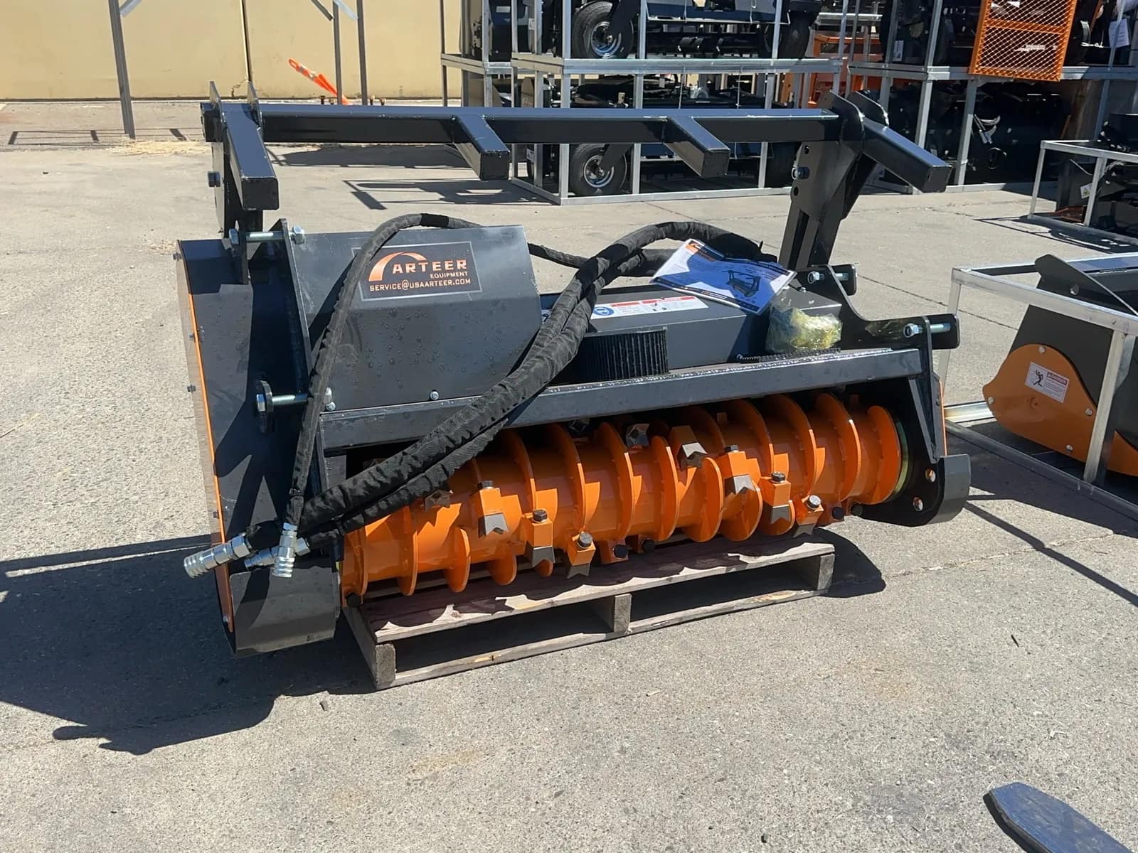 2026 Arteer RK-5014W 50" Skid Steer Mulcher (Unused), photo 3 of 14