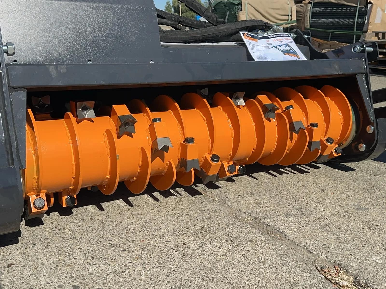 2026 Arteer RK-5014W 50" Skid Steer Mulcher (Unused), photo 5 of 14