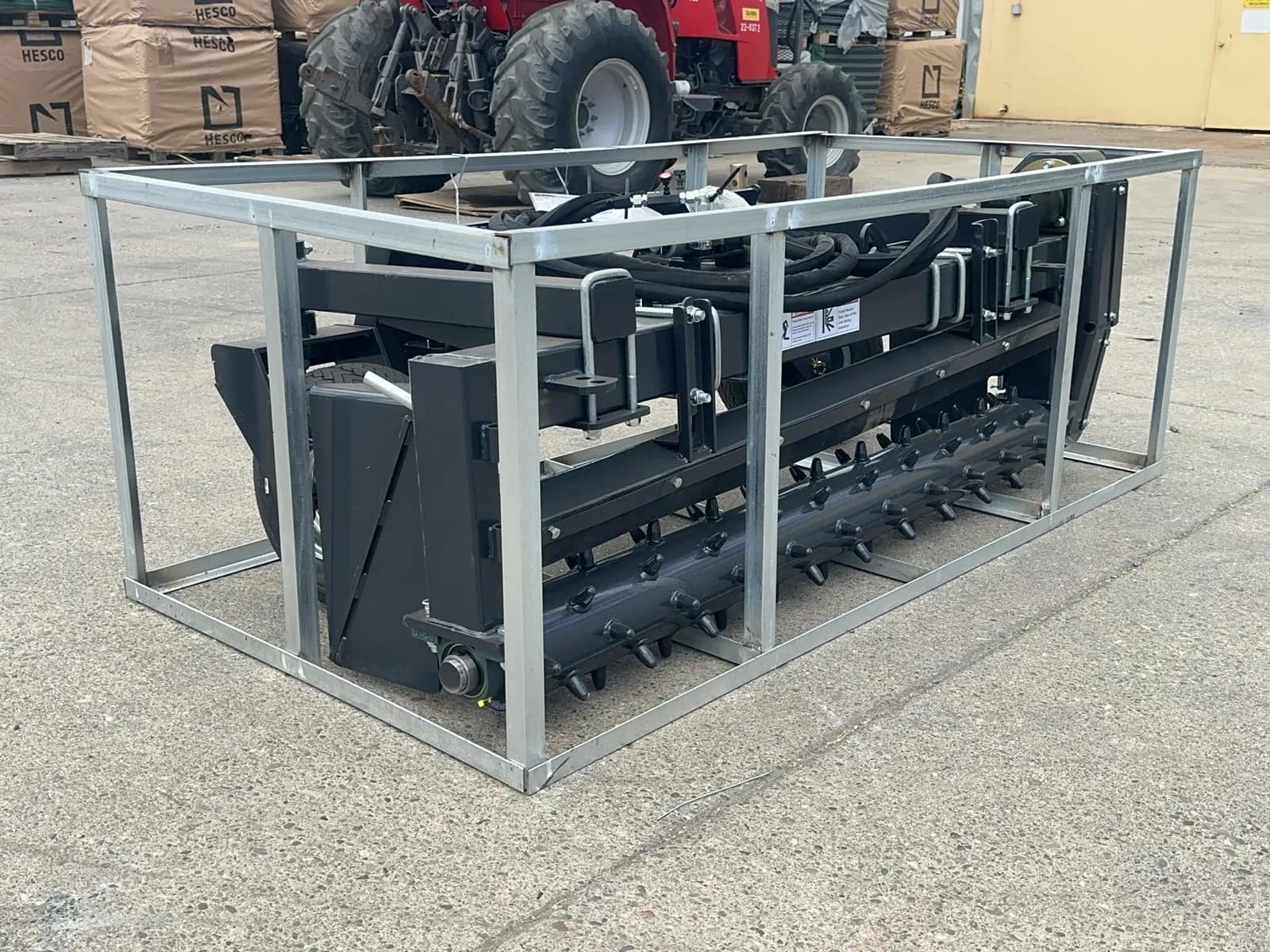 2026 Arteer SSPR-72W 72" Skid Steer Power Rake (Unused), photo 4 of 18