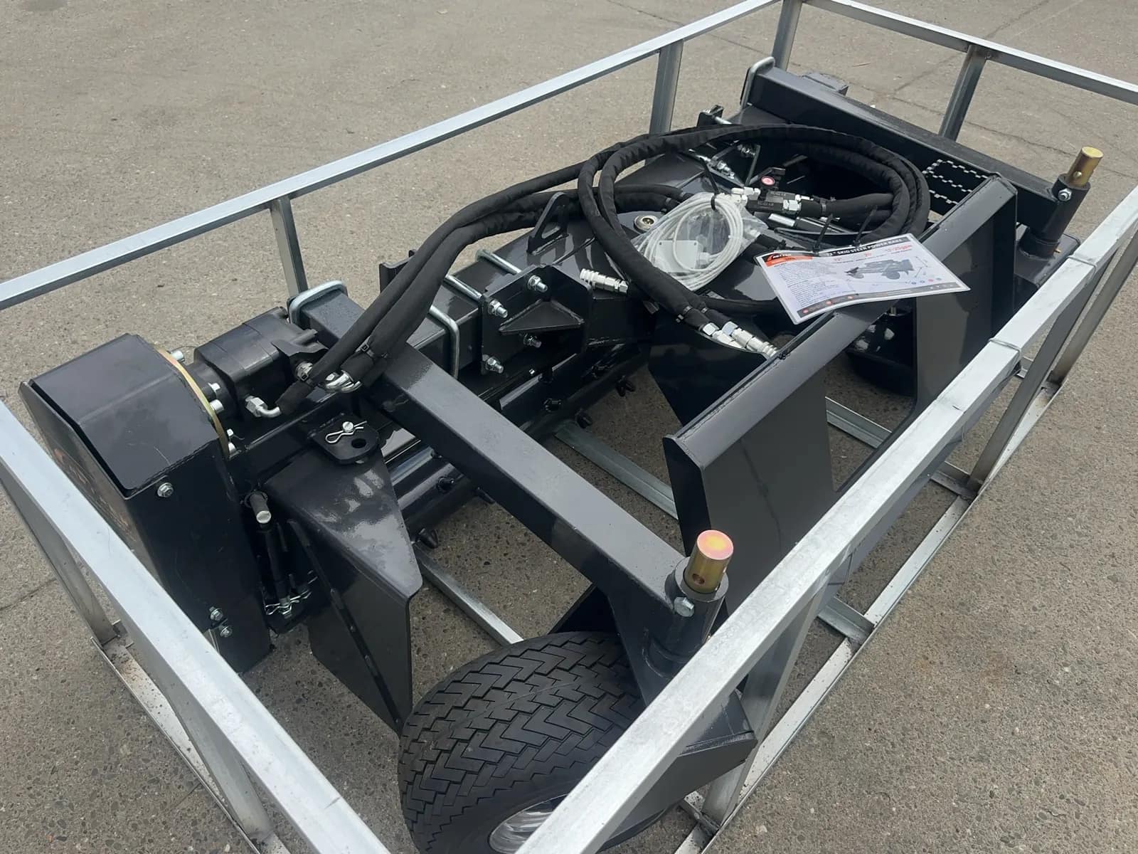 2026 Arteer SSPR-72W 72" Skid Steer Power Rake (Unused), photo 16 of 18