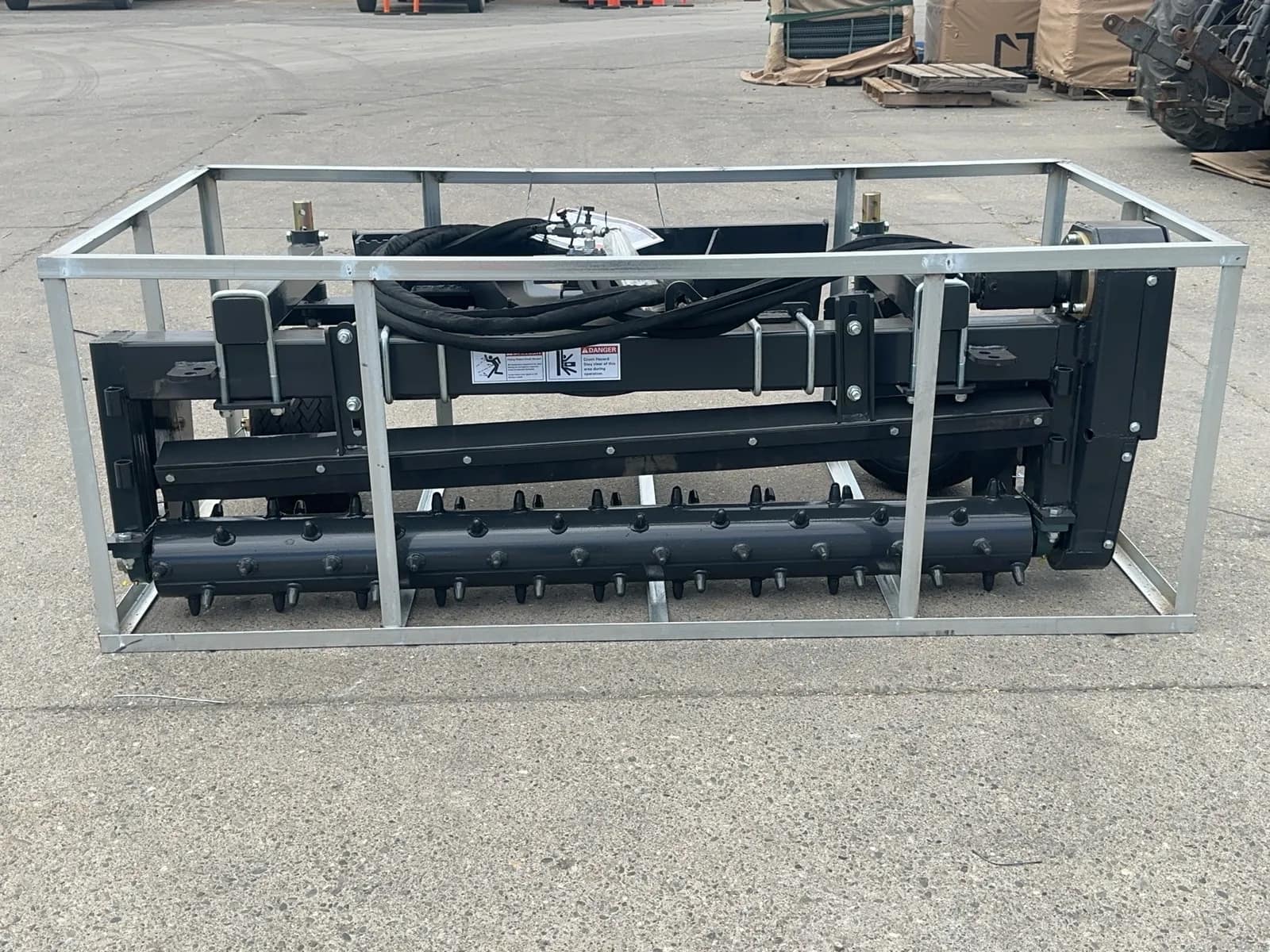 2026 Arteer SSPR-72W 72" Skid Steer Power Rake (Unused), photo 3 of 18